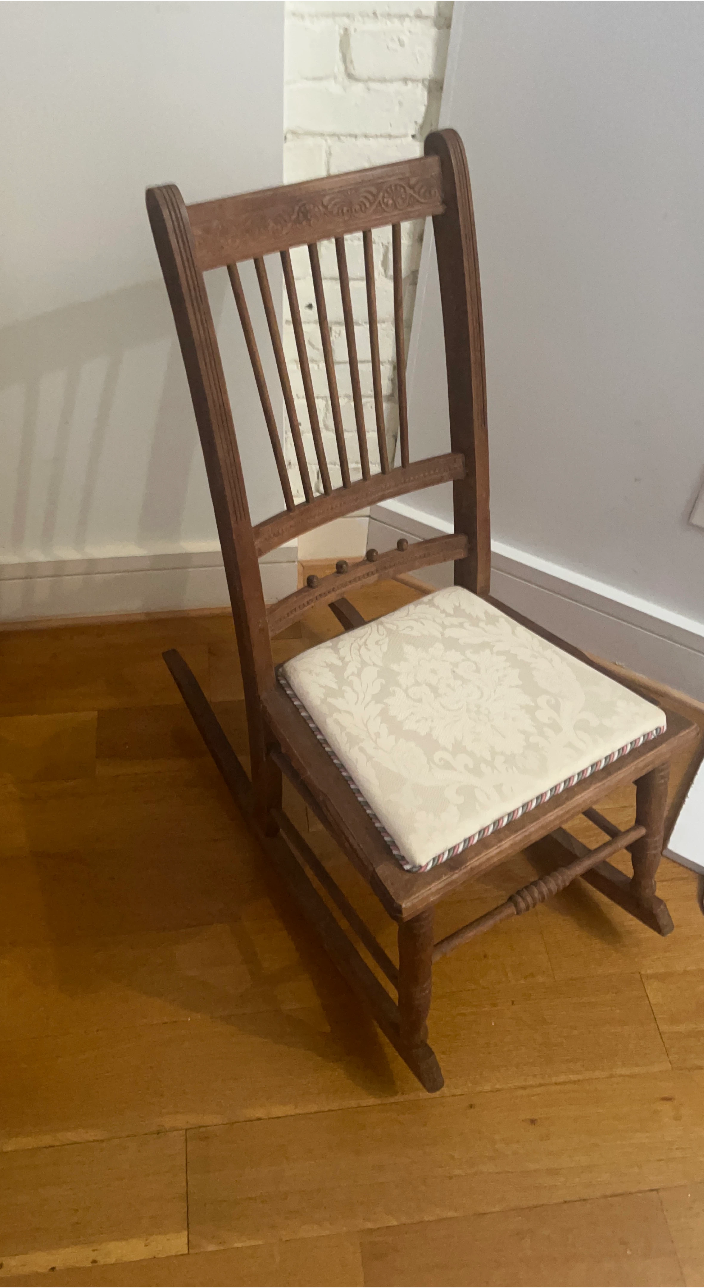 Vintage Wooden Rocking Chair