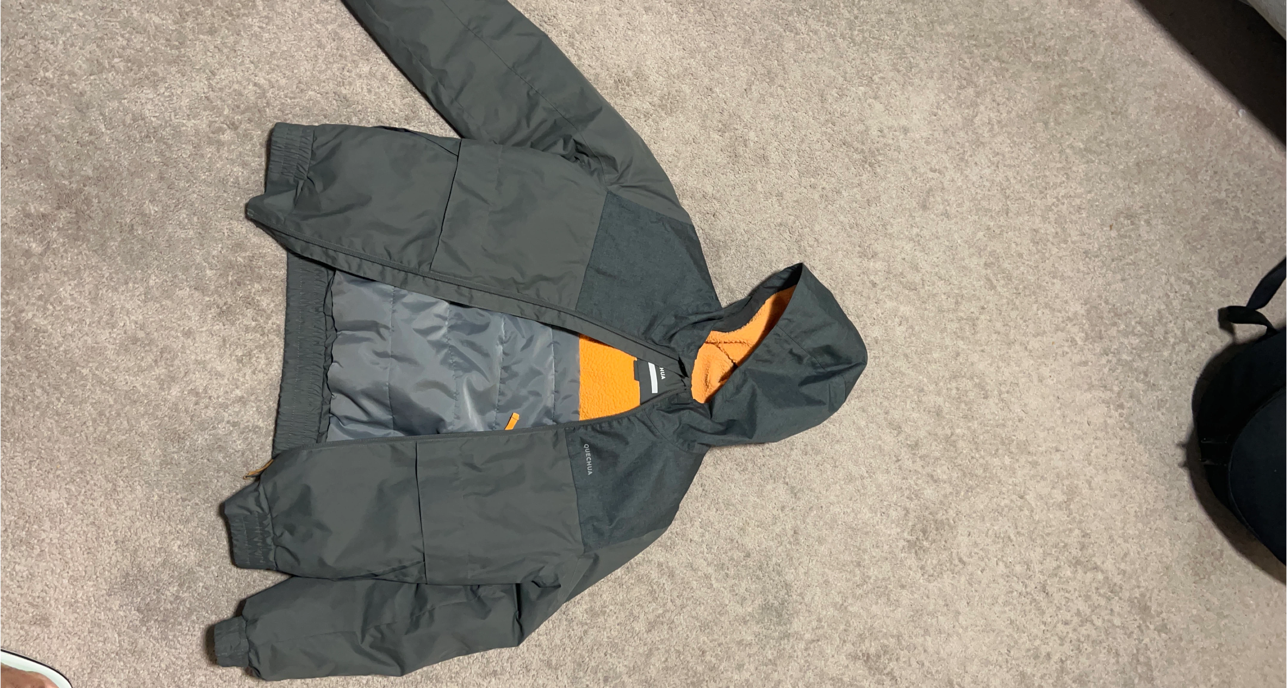 Quechua Kids' Hiking Jacket - Size 8