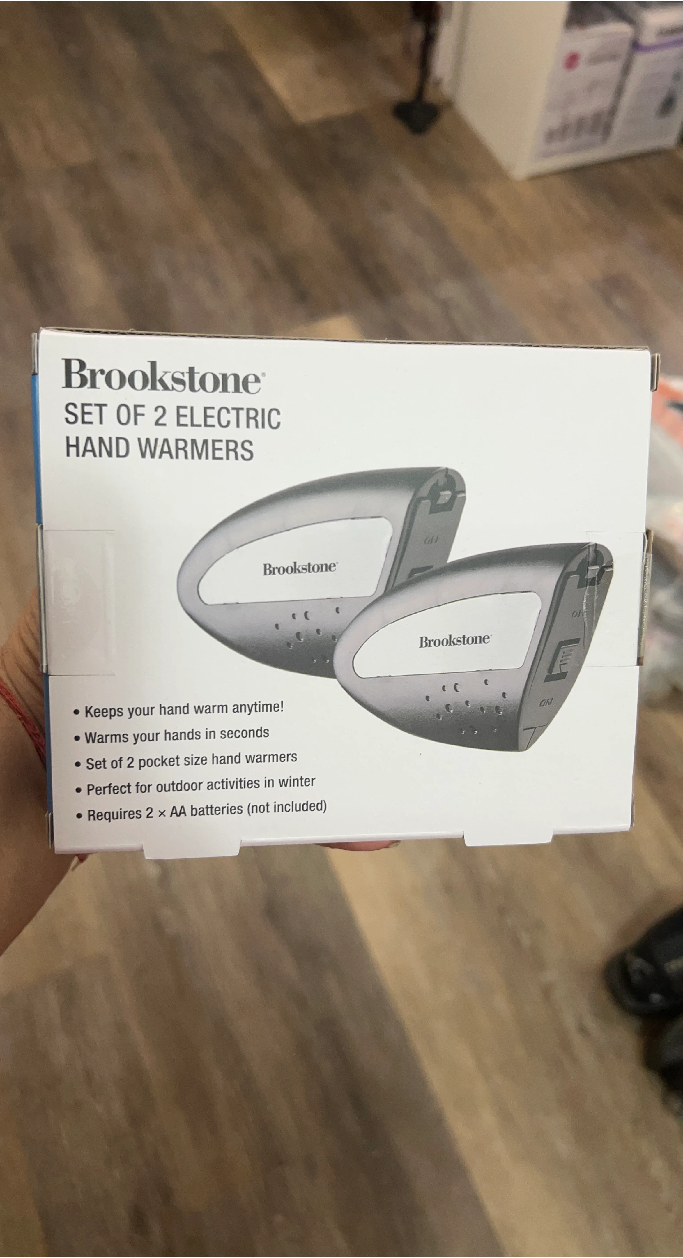 Brookstone Set of 2 Electric Hand Warmers thumbnail
