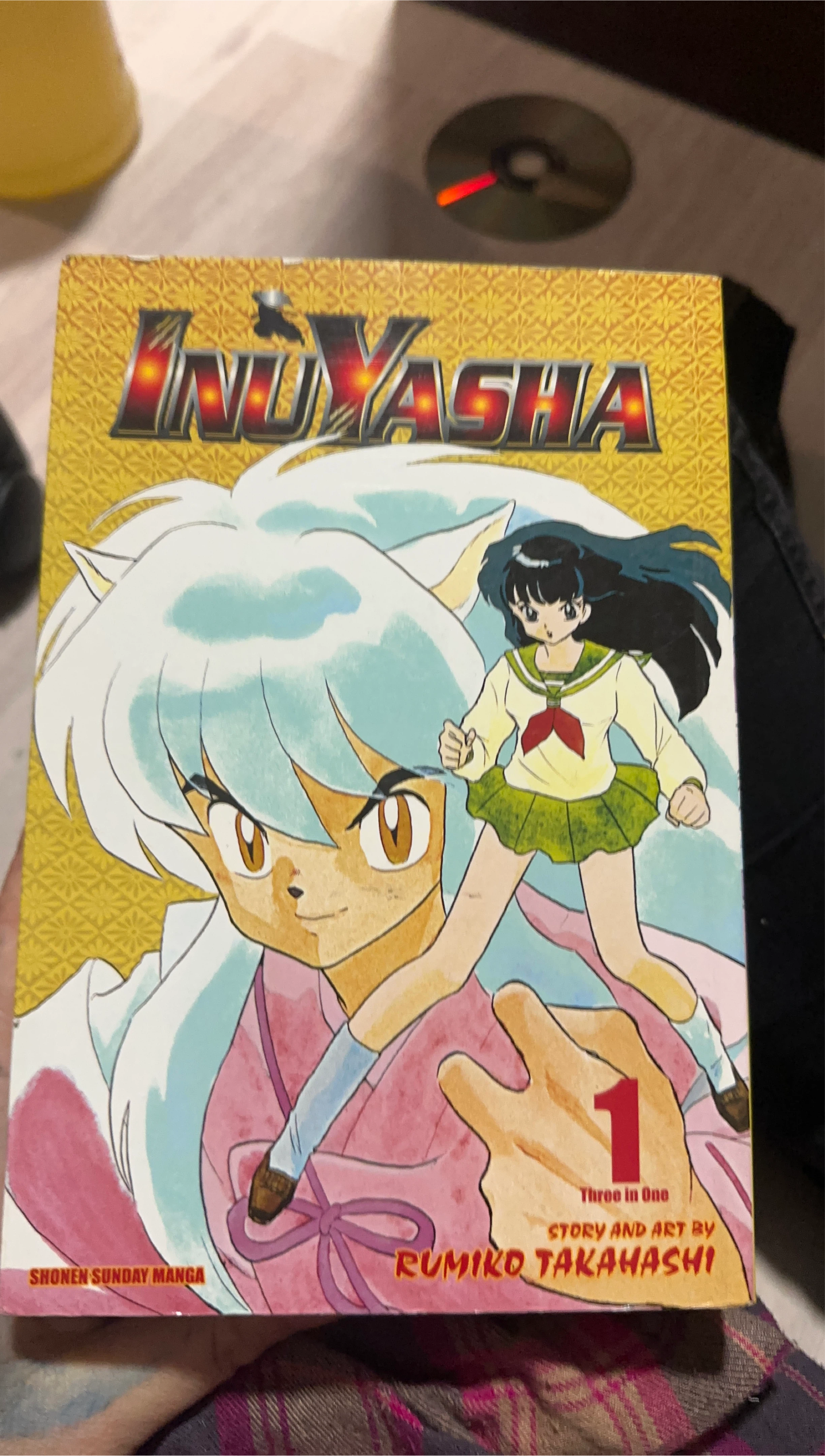 InuYasha Three in One Manga Volume 1 by Rumiko Takahashi