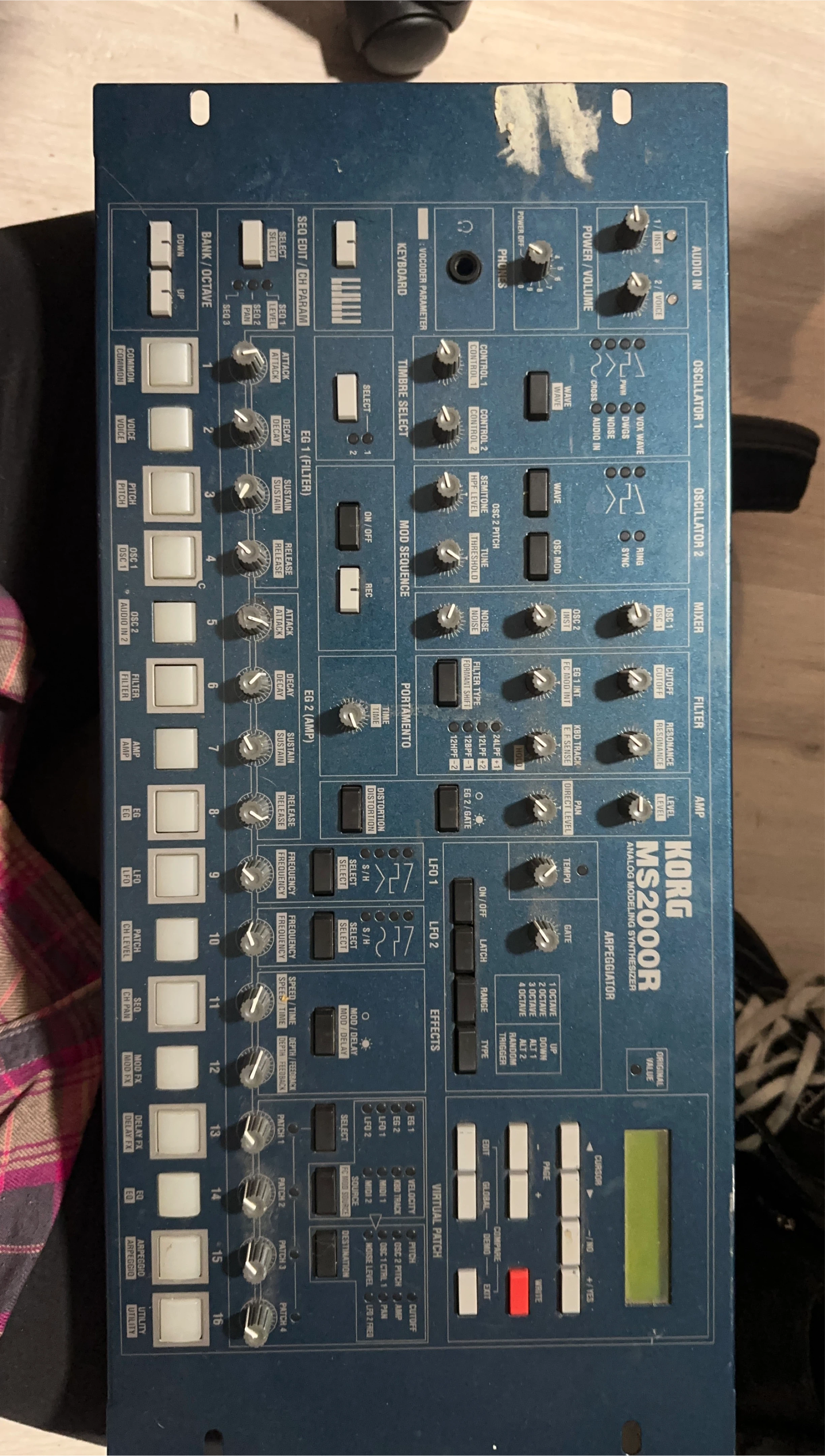 Korg MS2000R Analog Modeling Synthesizer