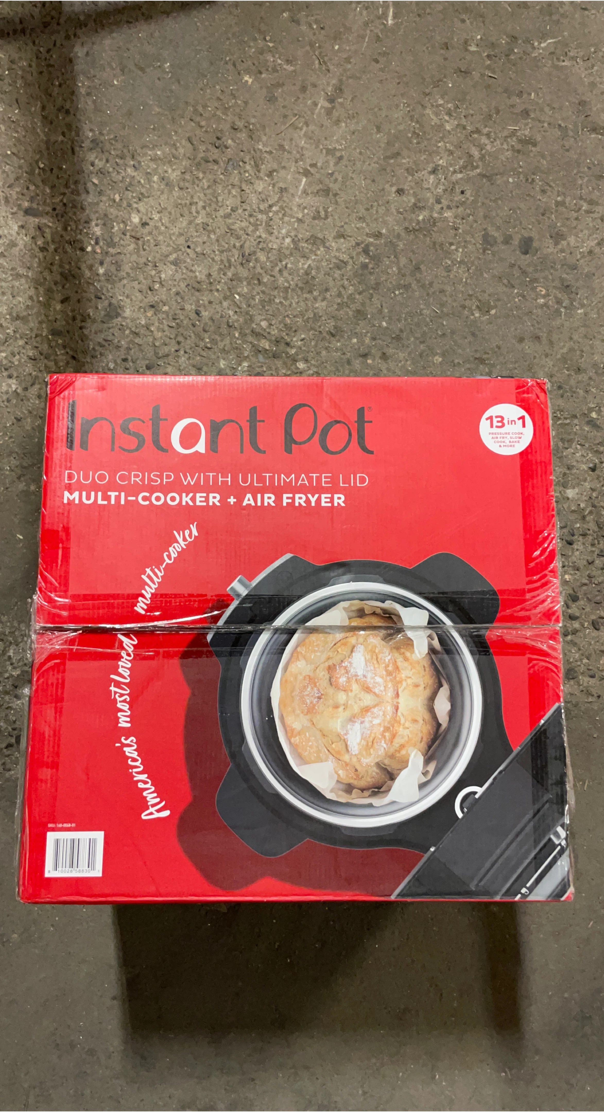 New Instant Pot Duo Crisp Multi-Cooker + Air Fryer thumbnail