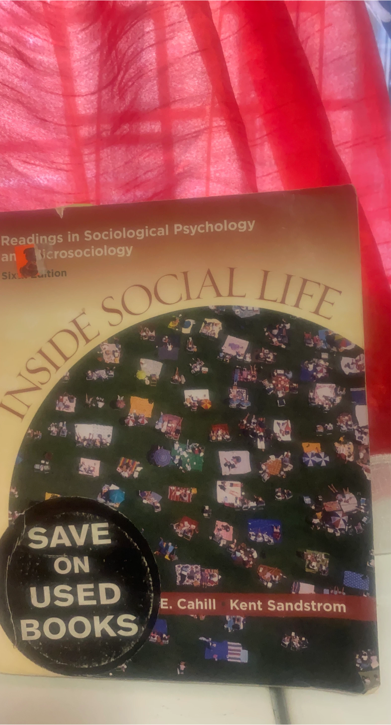 Inside Social Life, 6th Edition by E. Cahill & Kent Sandstrom thumbnail