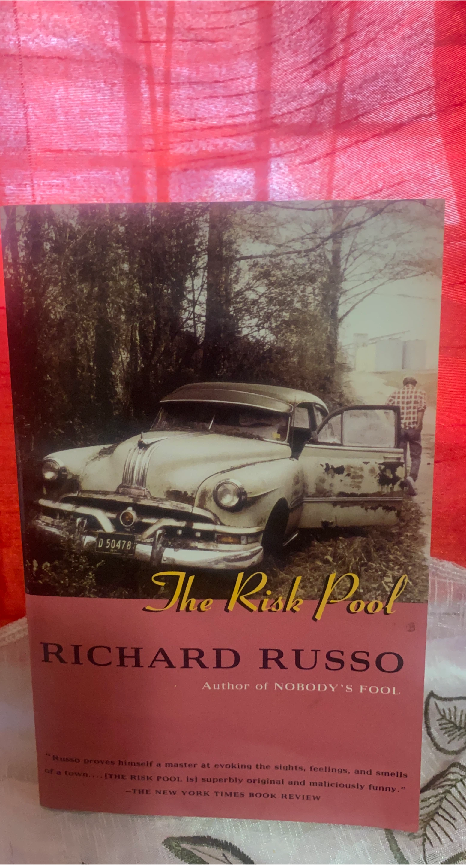 The Risk Pool by Richard Russo thumbnail