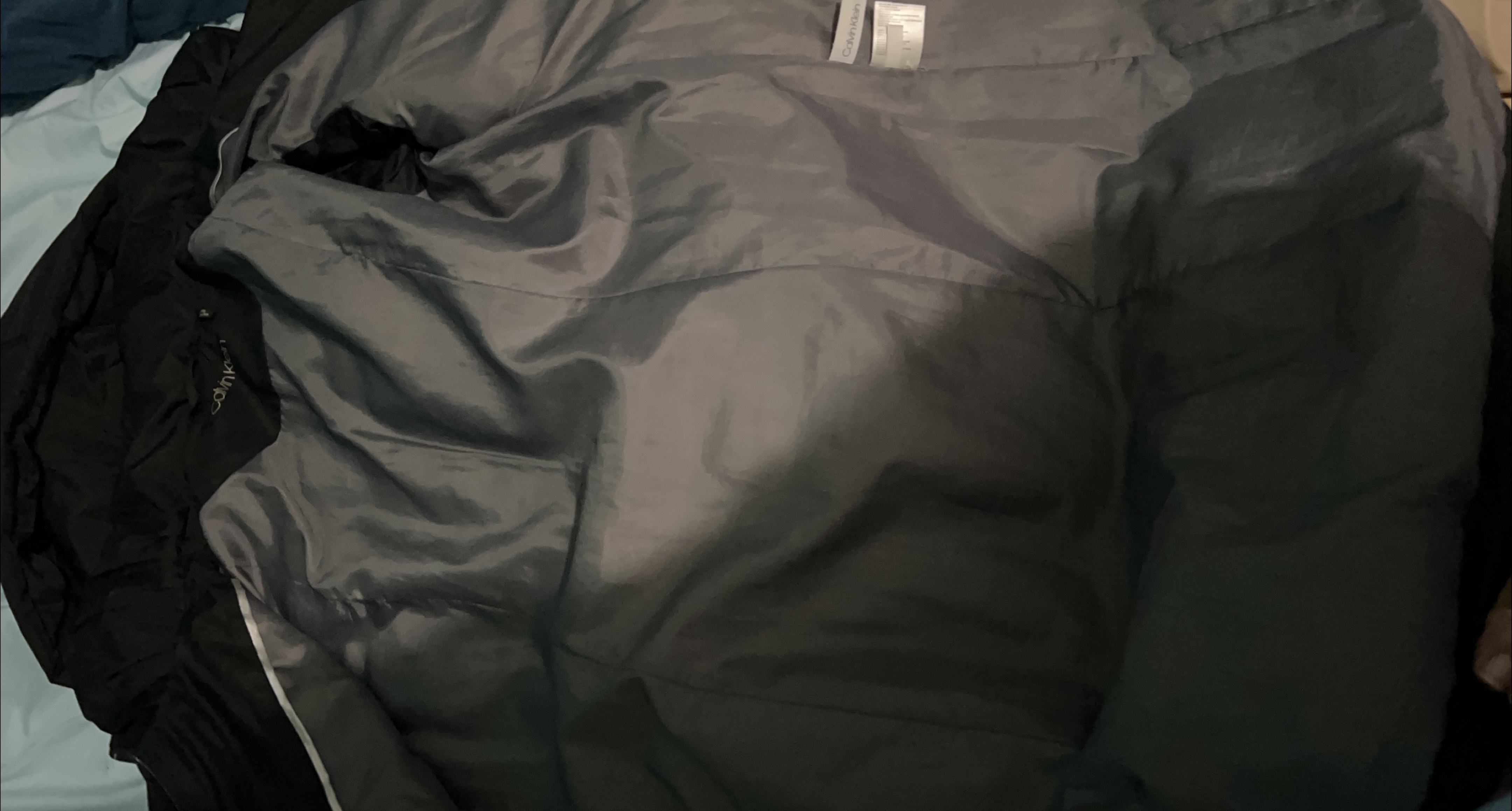 Calvin Klein Black Puffer Coat thumbnail