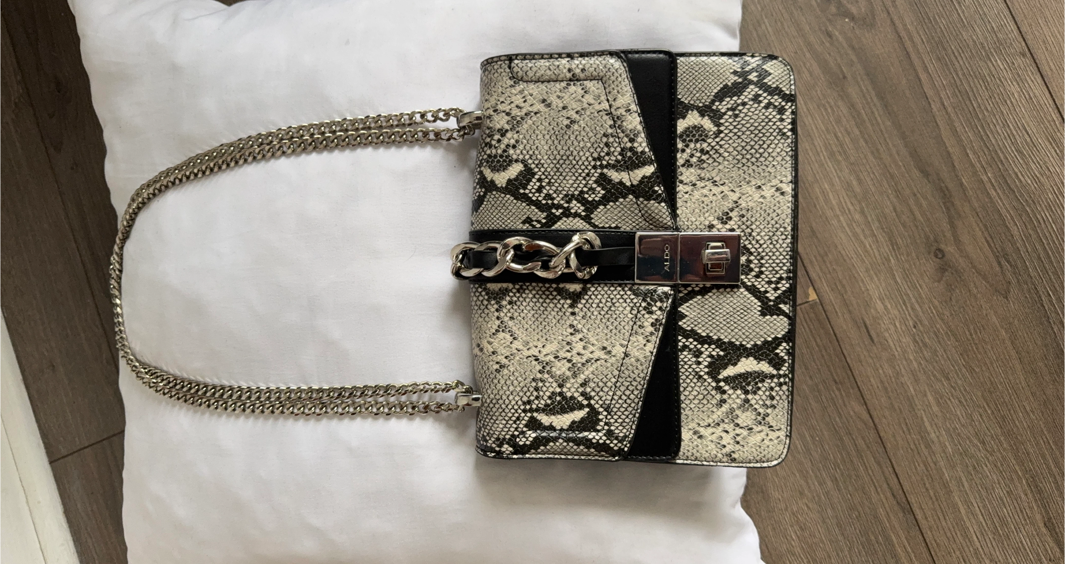ALDO Snakeskin Print Crossbody Bag