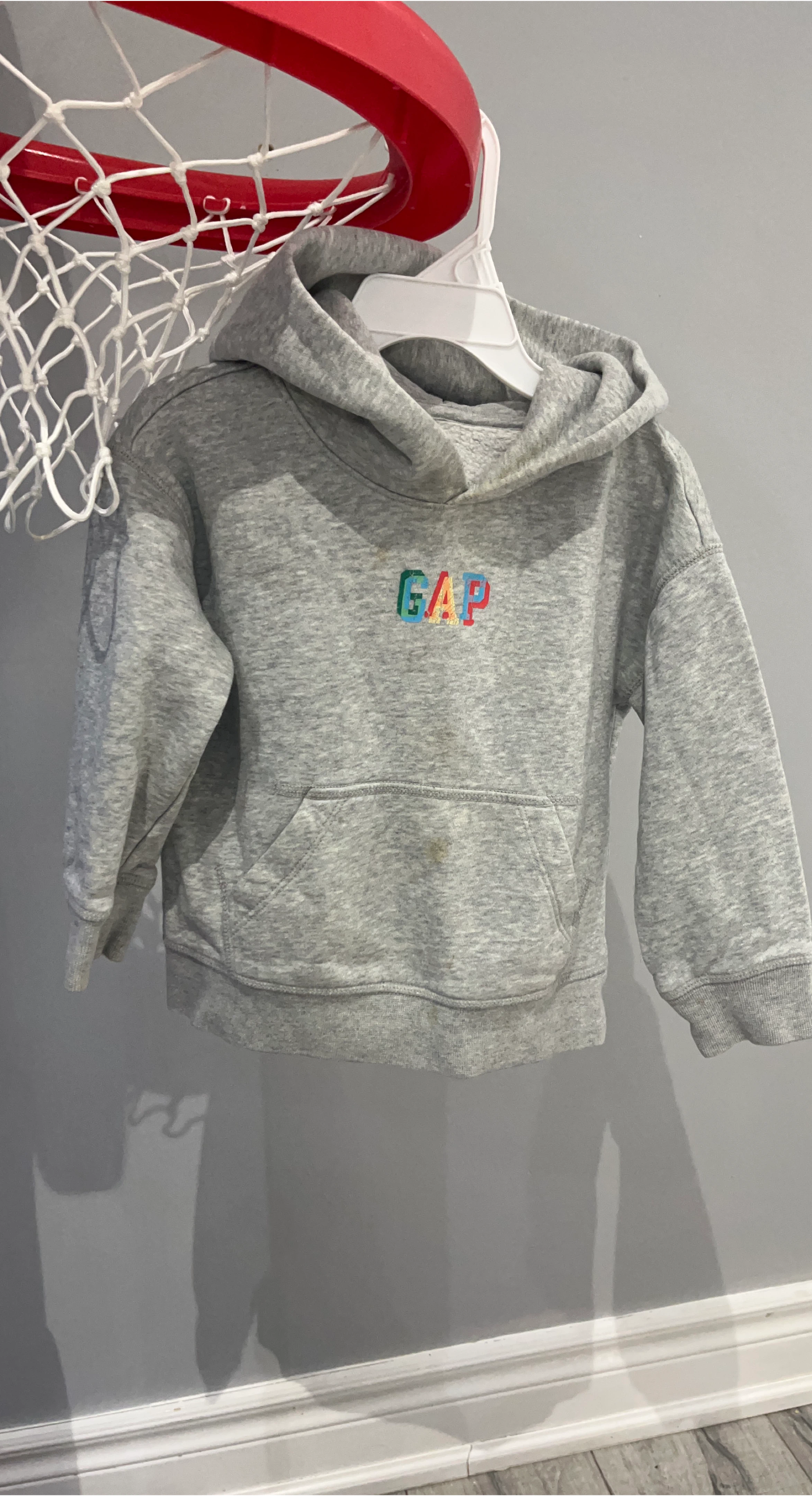GAP Kids Grey Hoodie image indicator(1)