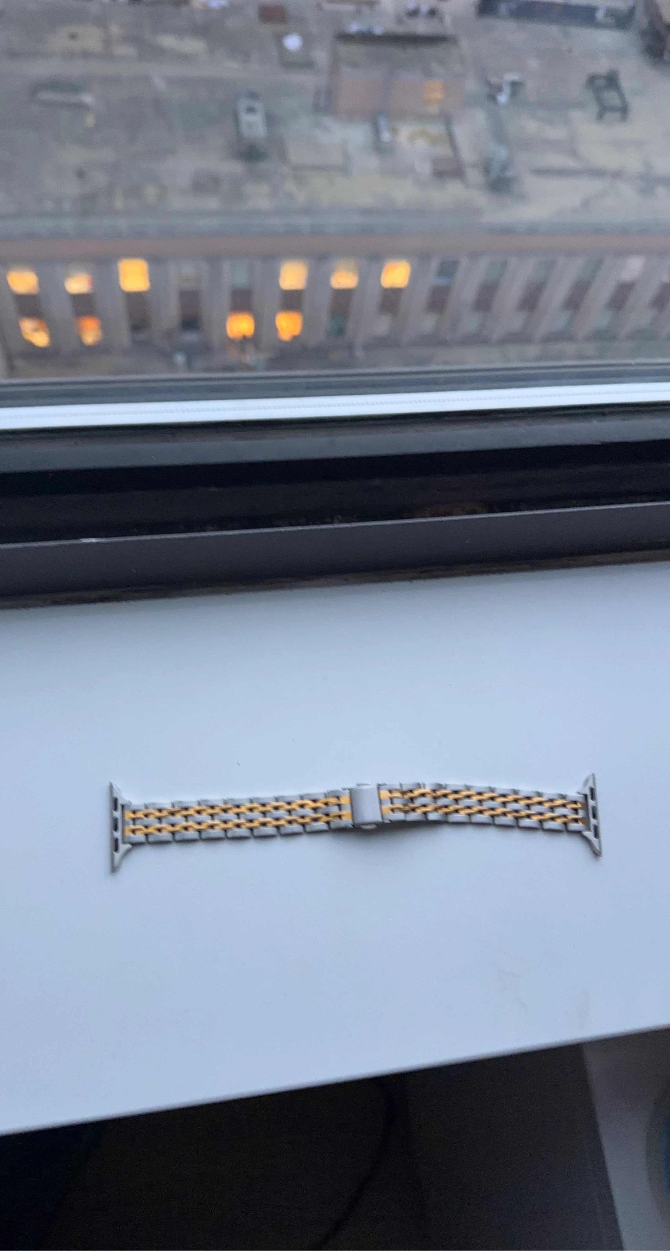 Apple Watch Band - Gold & Silver thumbnail