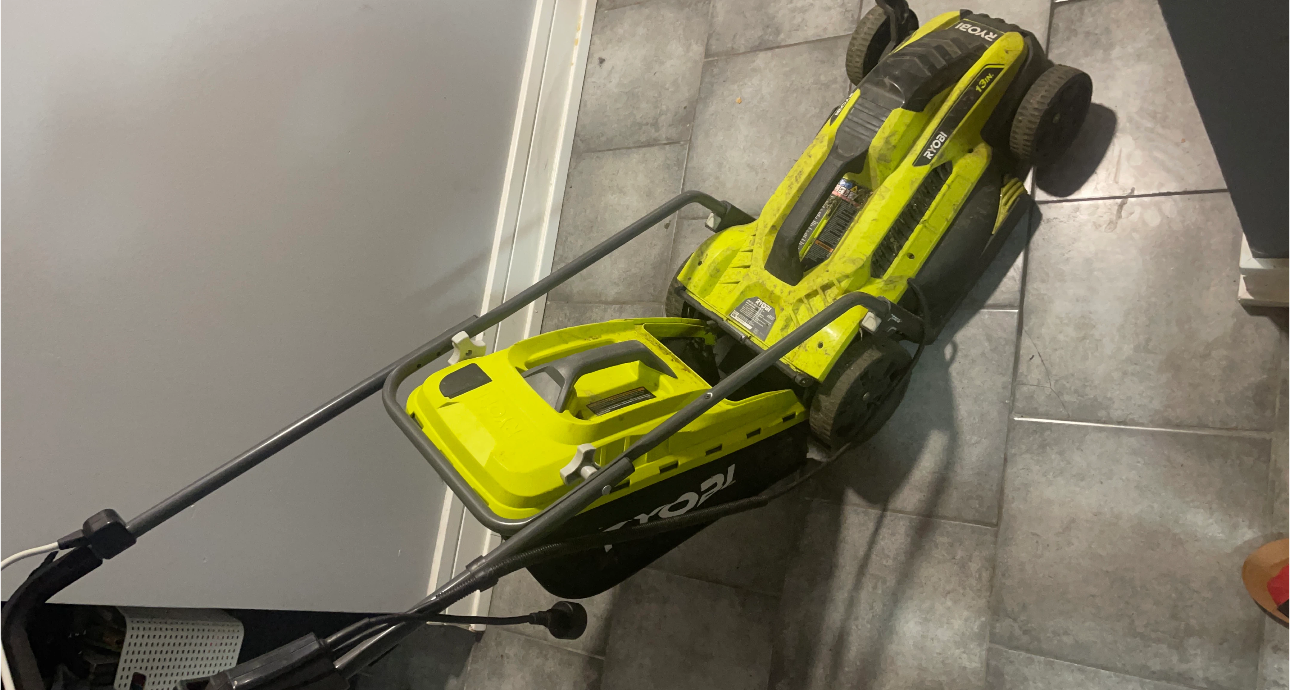Ryobi 13 in. Corded Electric Lawn Mower