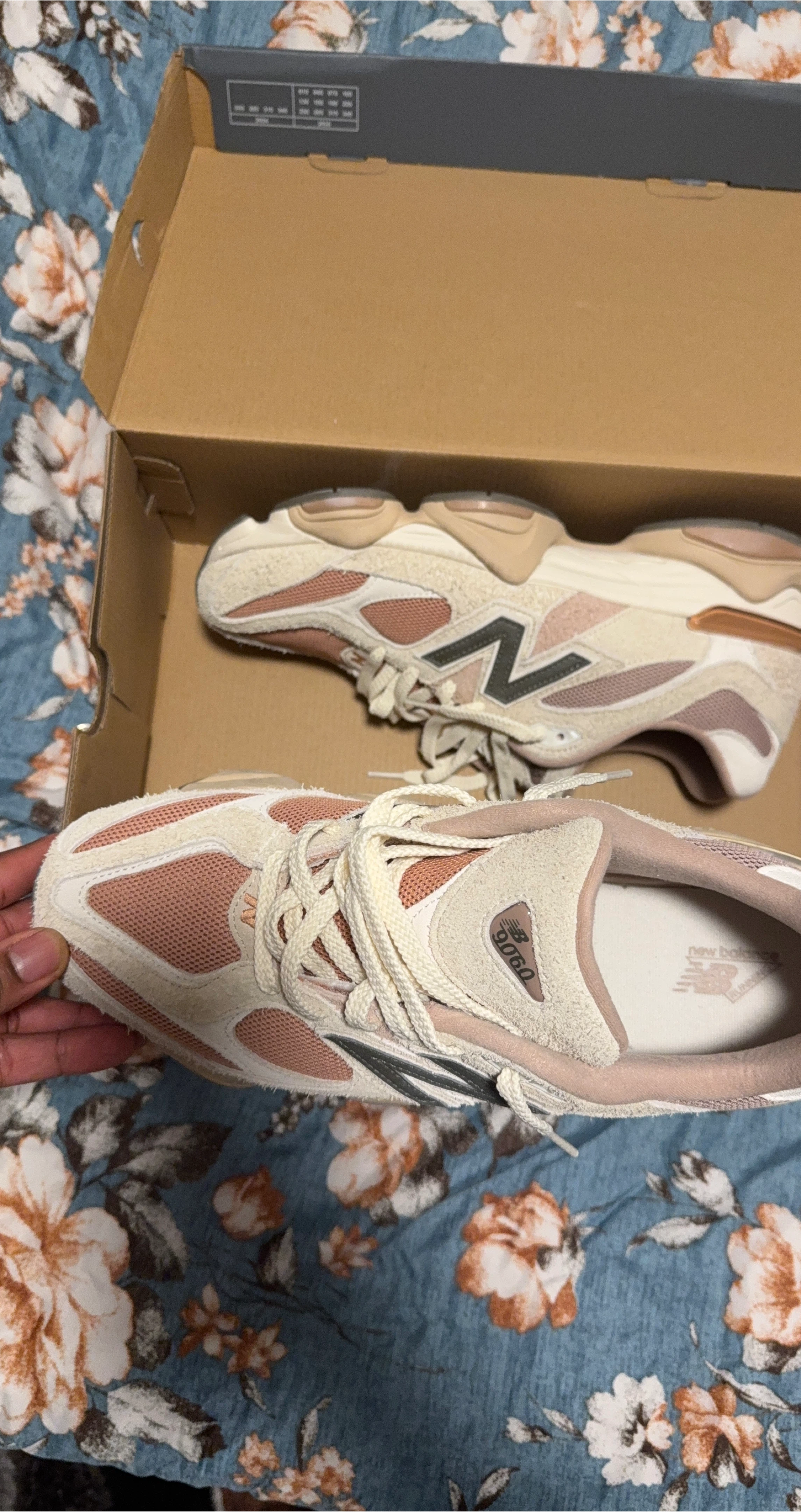 New balance brown burn