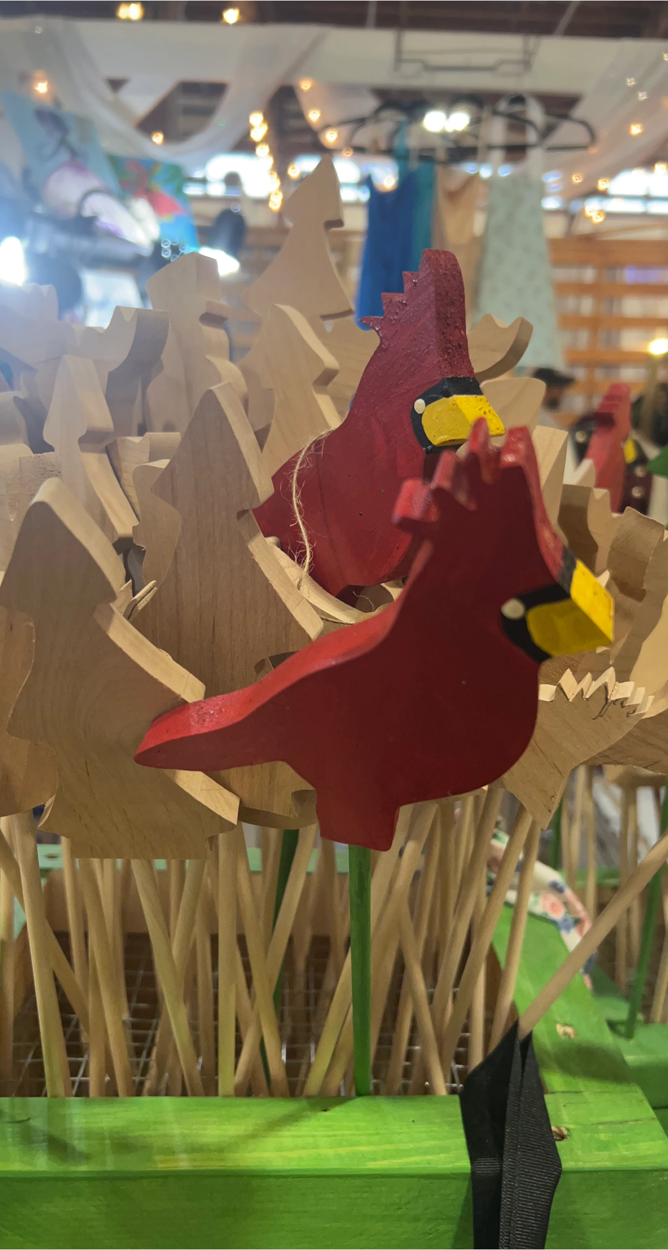 GIFT TOPPERS 🌲 Handmade Wooden Christmas Tree Ornaments