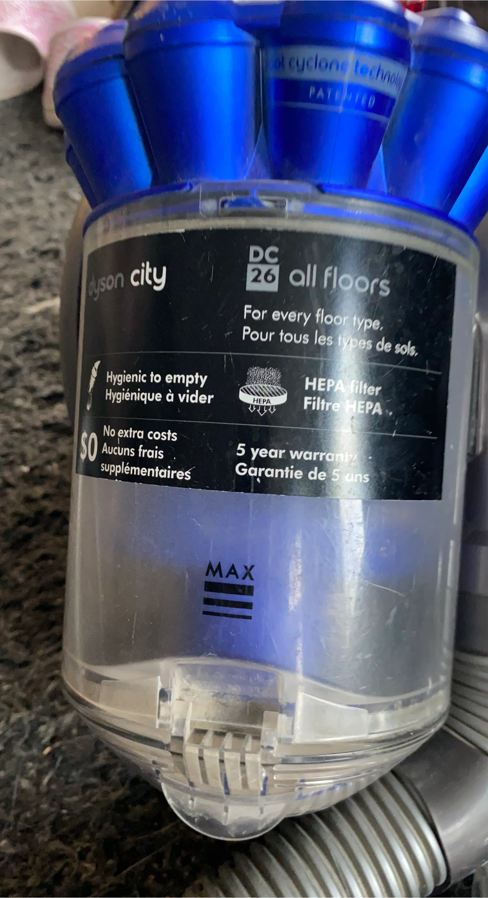 Dyson City DC26 All Floors Vacuum