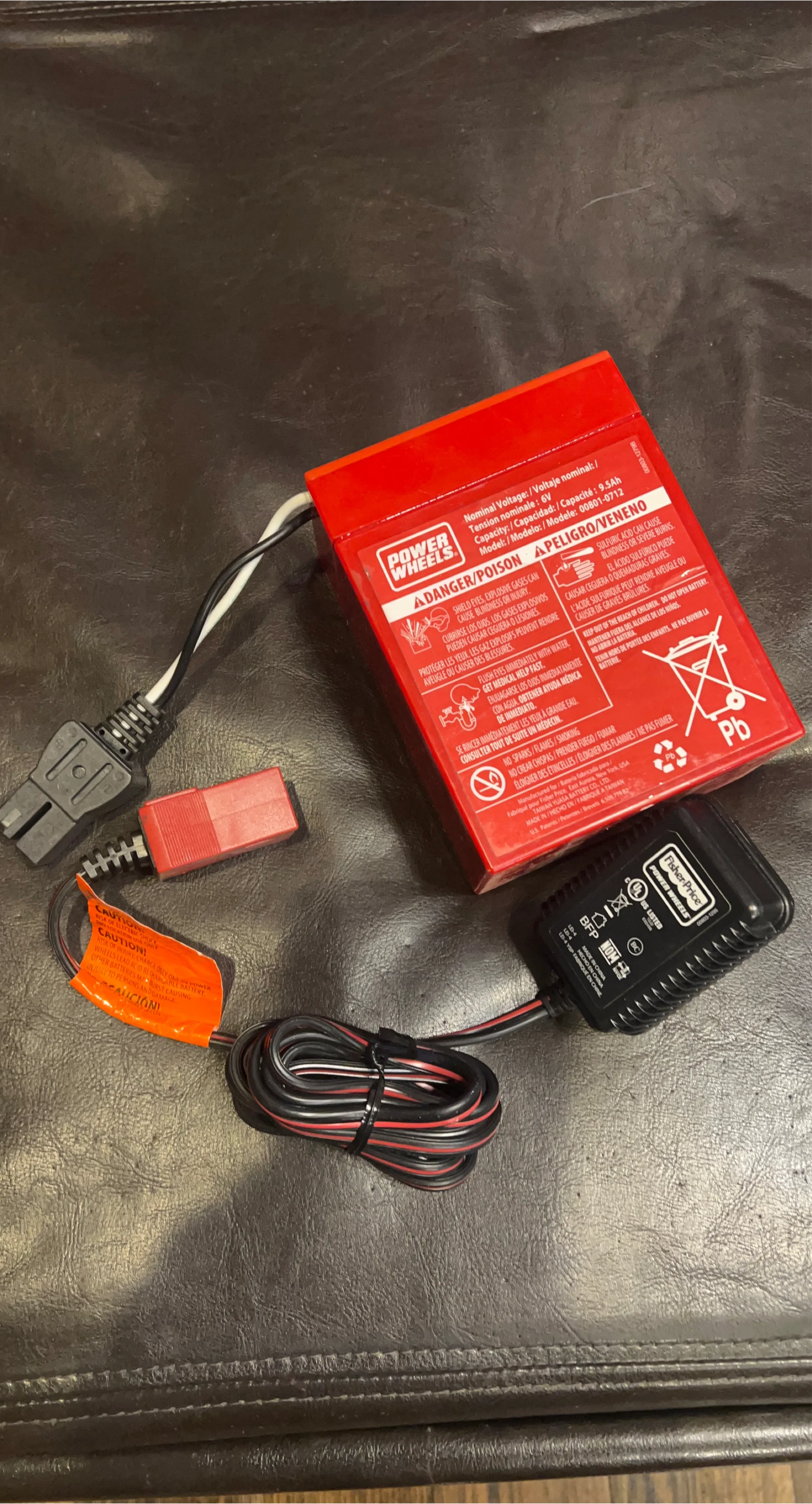 Power Wheels 6V Battery & Charger