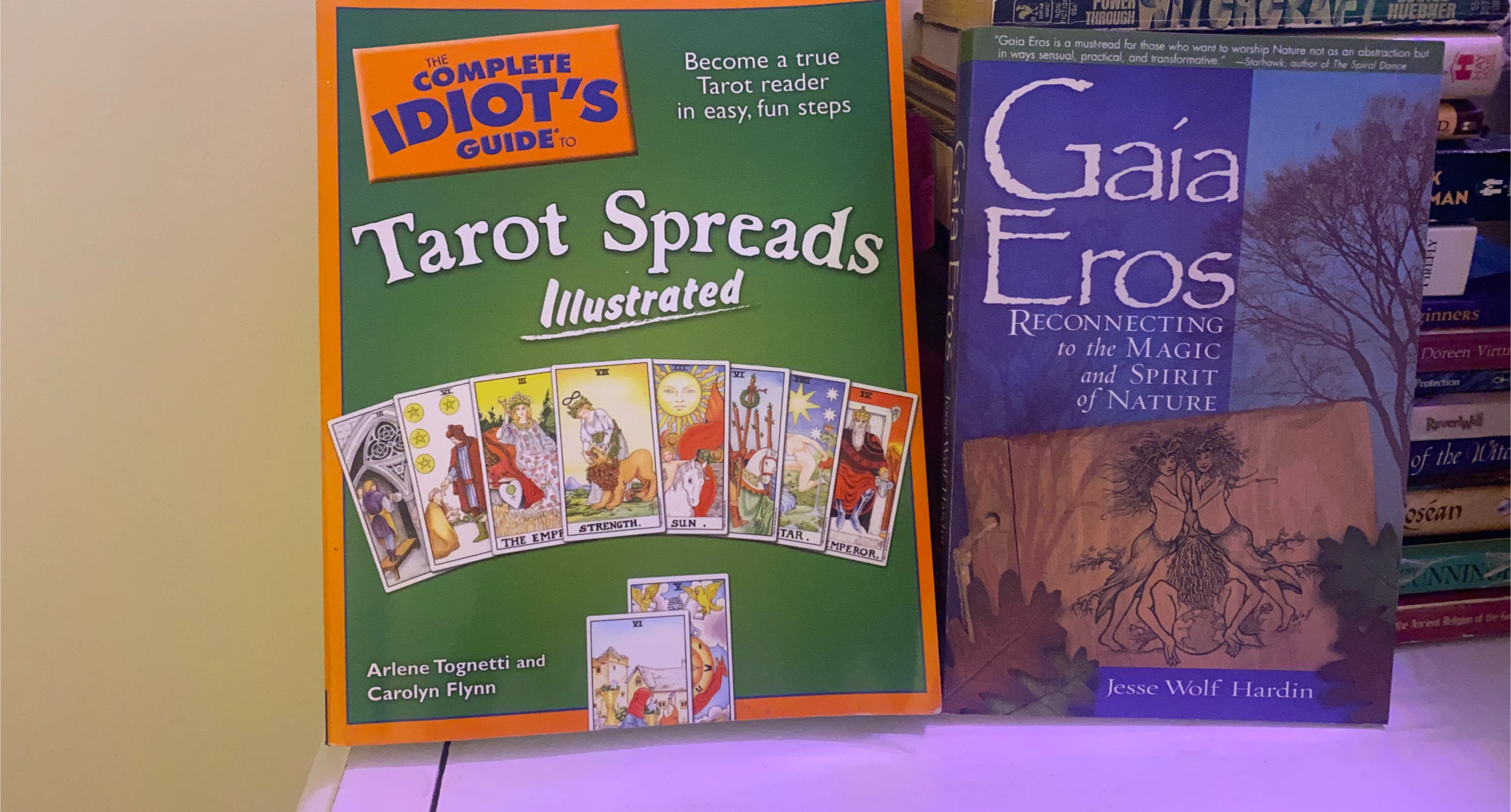"The..Guide to Tarot Spreads" & "Gaia Eros" Books