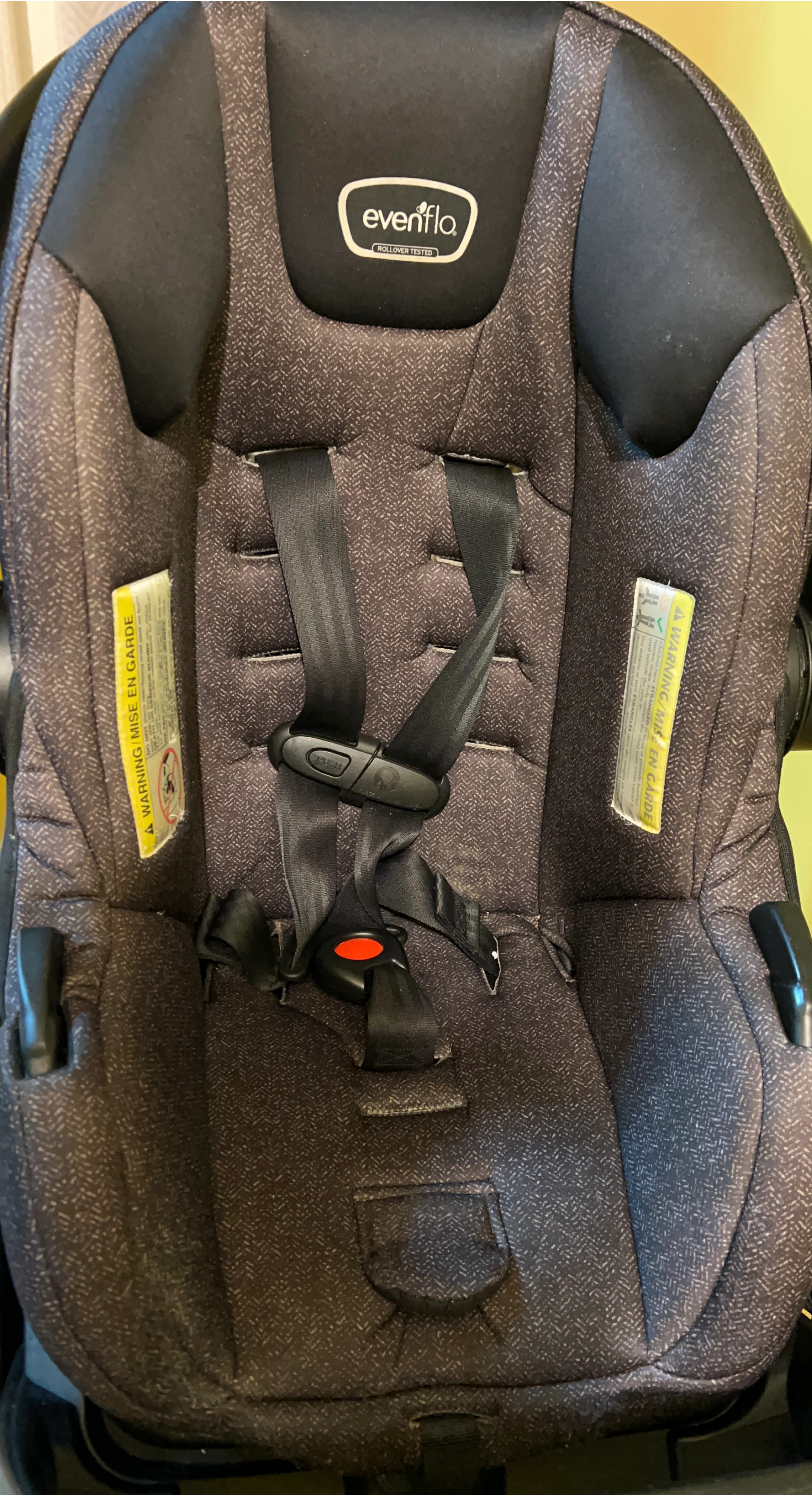Evenflo Rollover Tested Car Seat