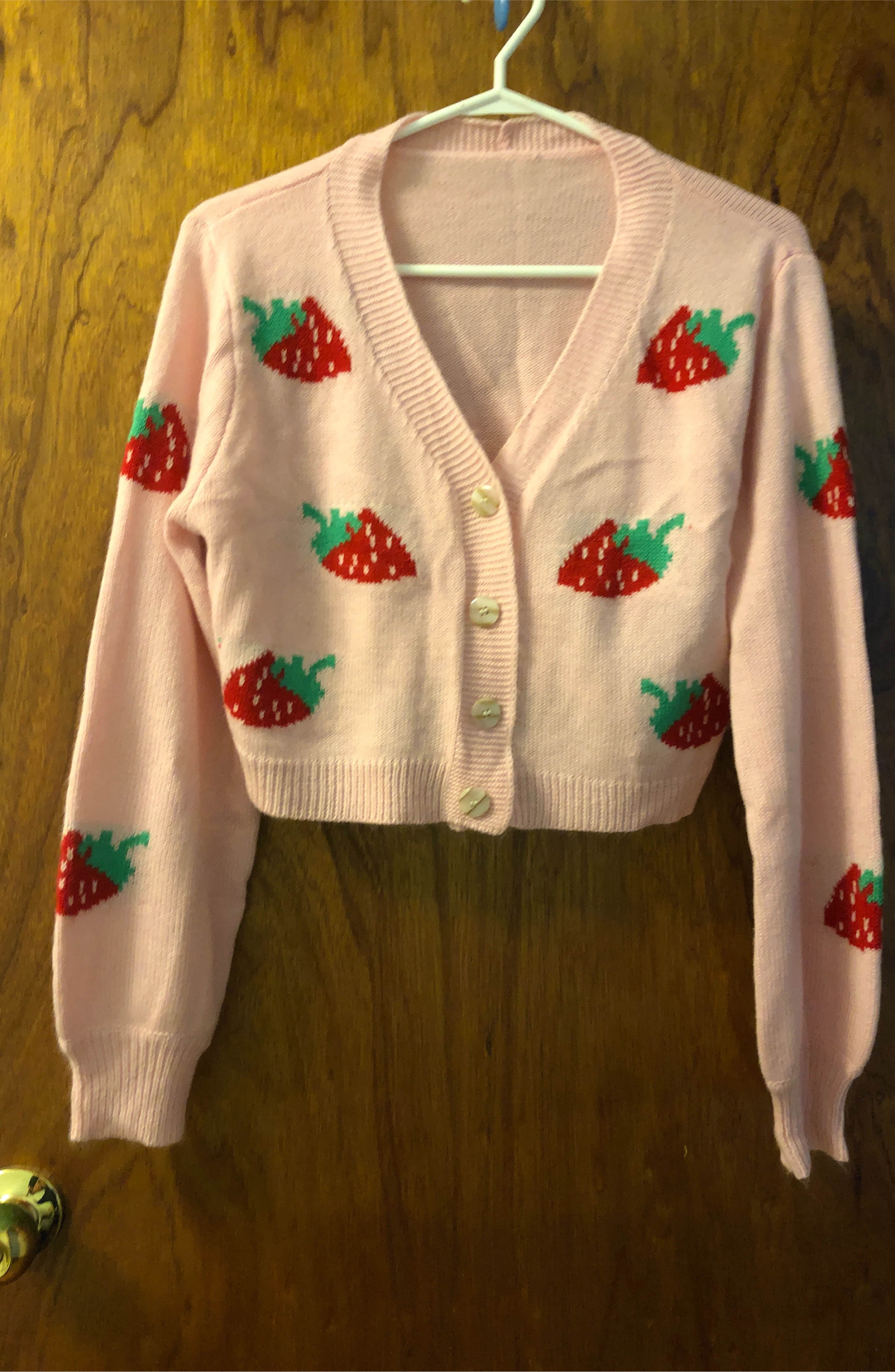 Strawberry Cardigan - Size Small thumbnail
