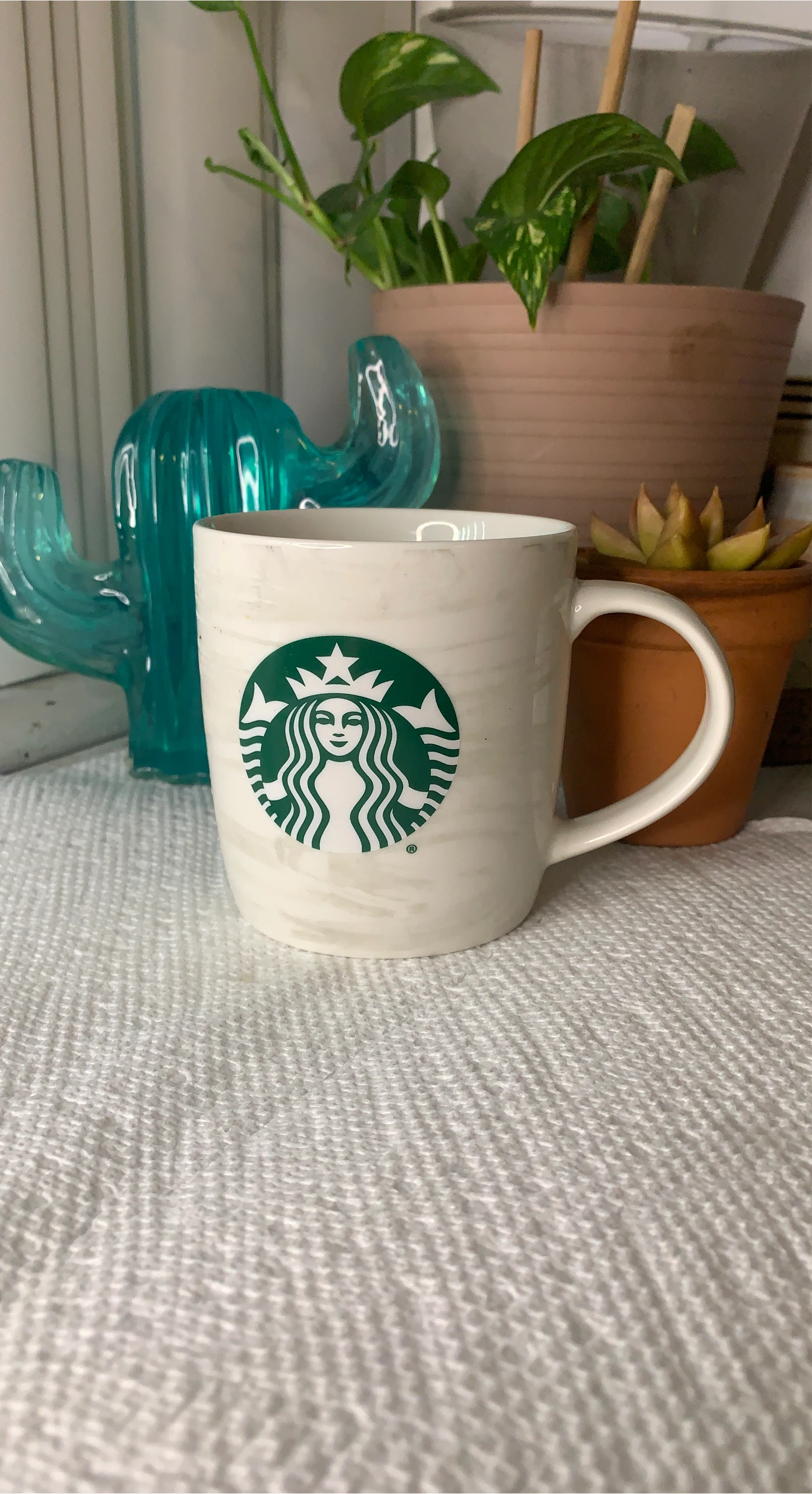 Starbucks White Mug