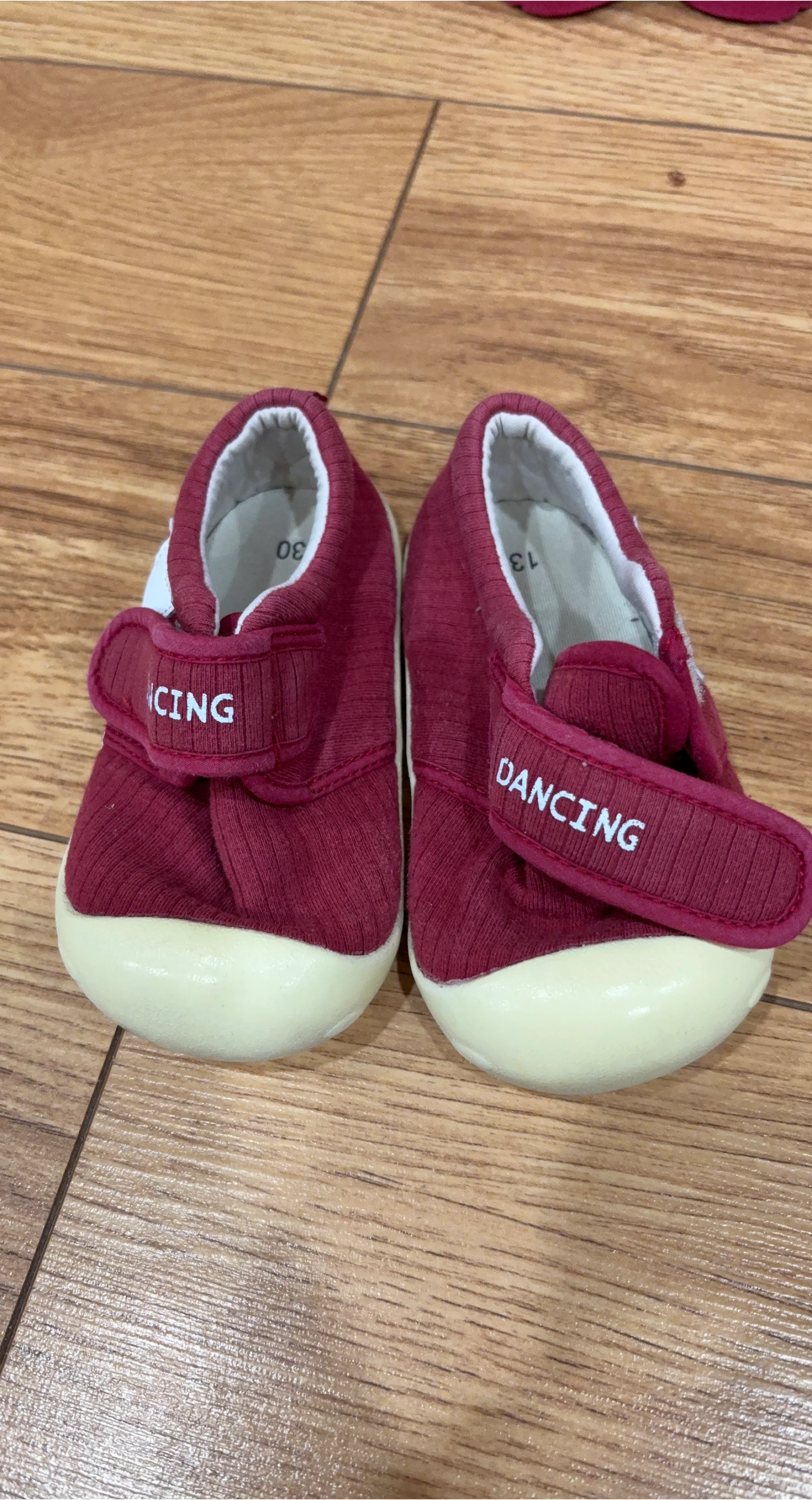 Dancing Red Baby Shoes - Size 5.5 image indicator(1)