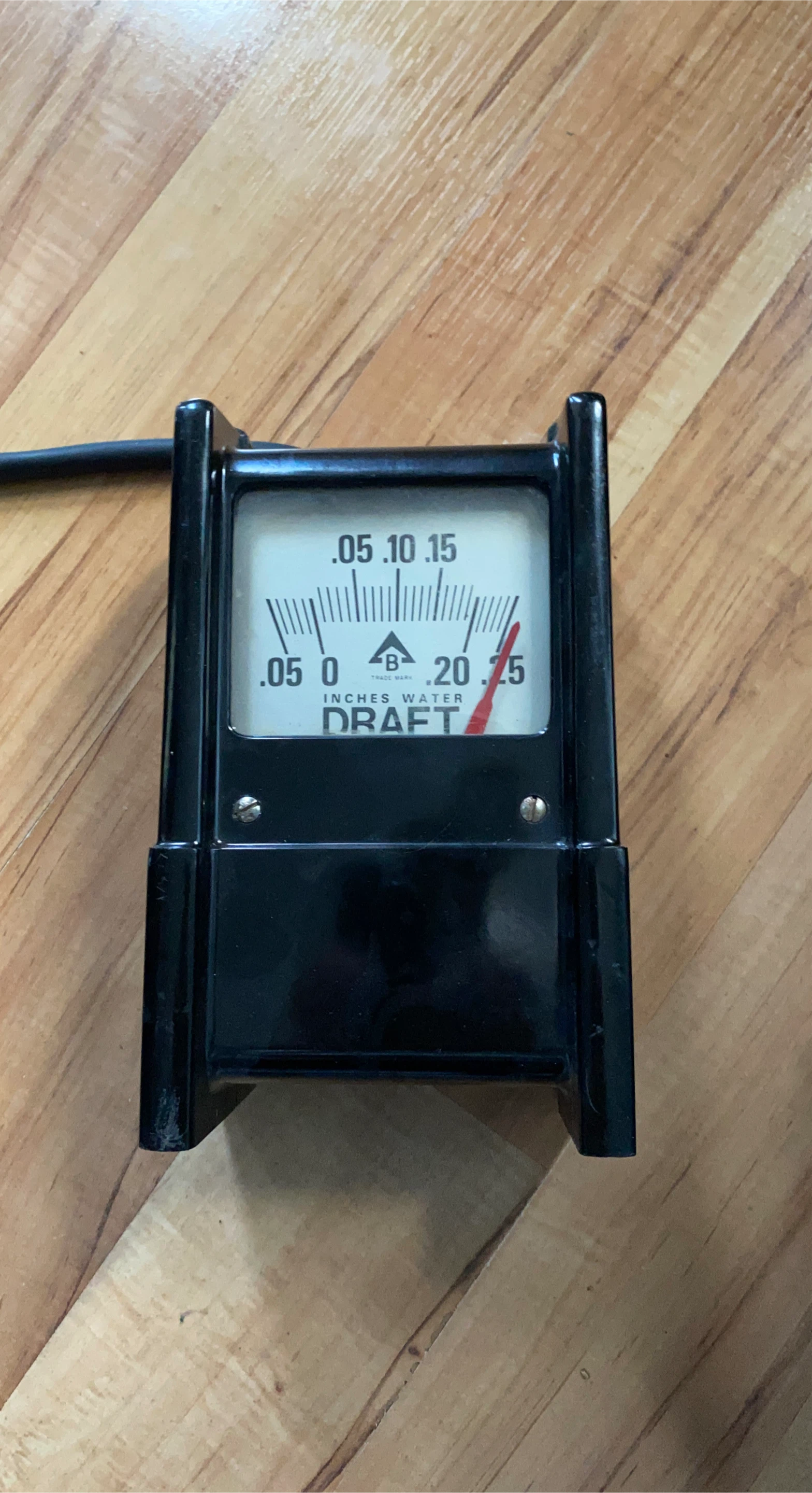 Draft Inches Water Gauge