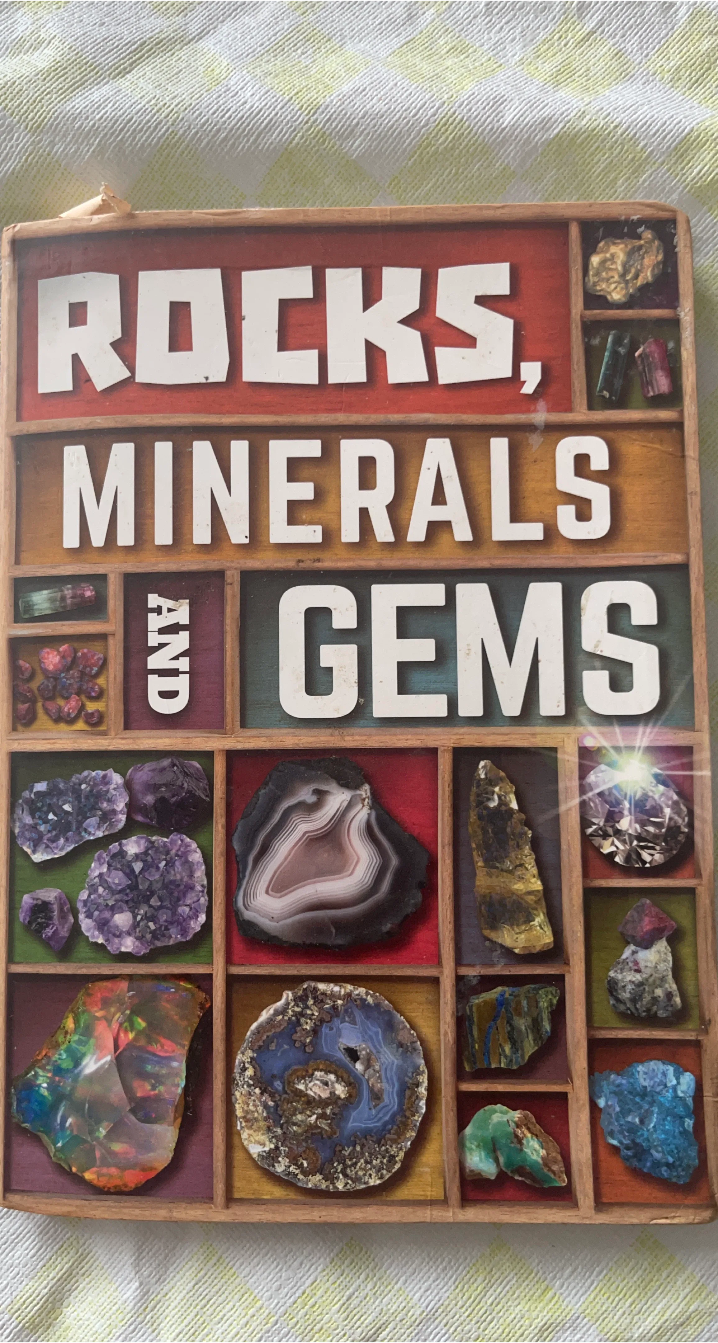 Rocks, Minerals and Gems Book