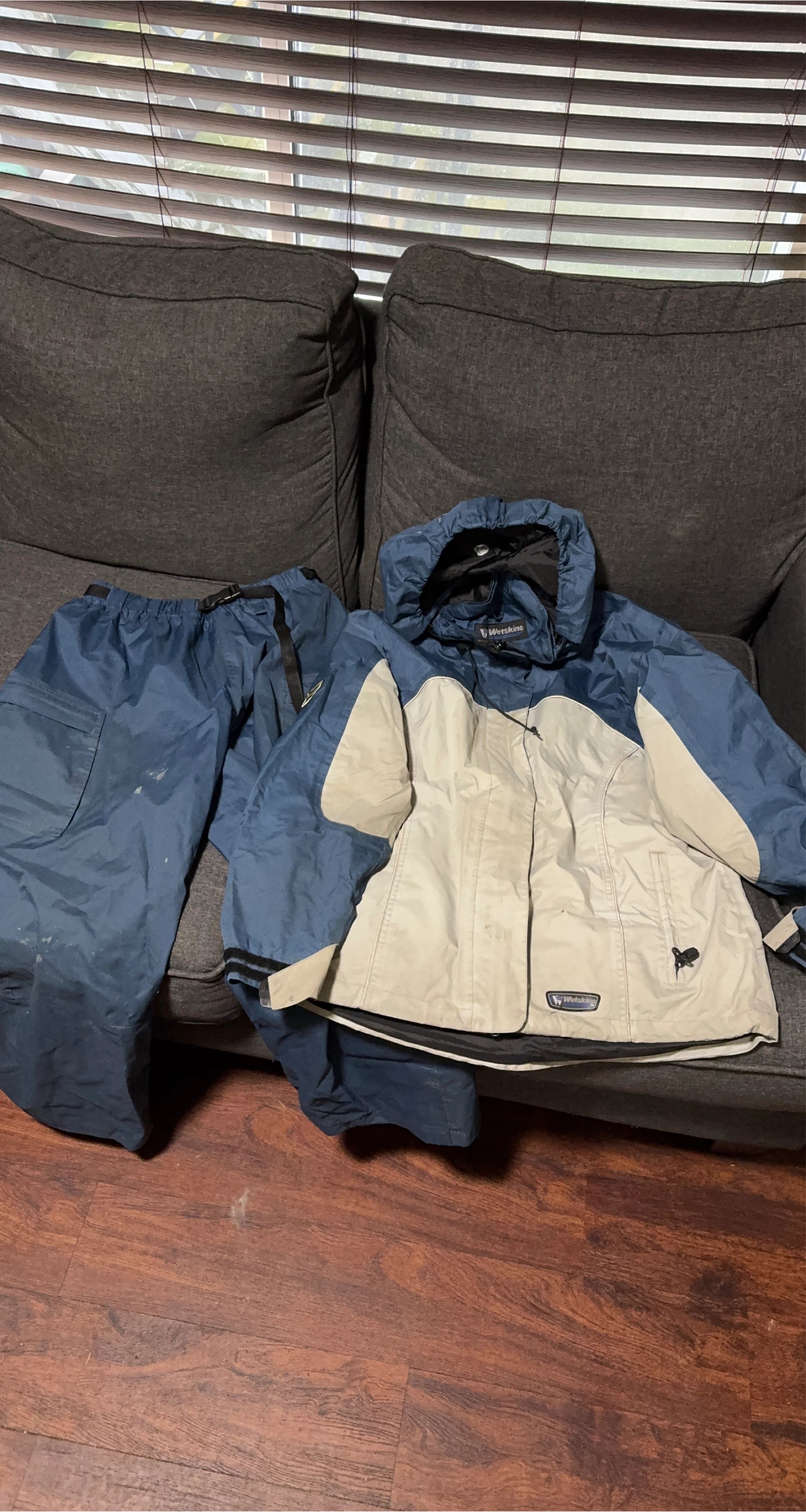 Wetskins Blue & Beige Snowsuit