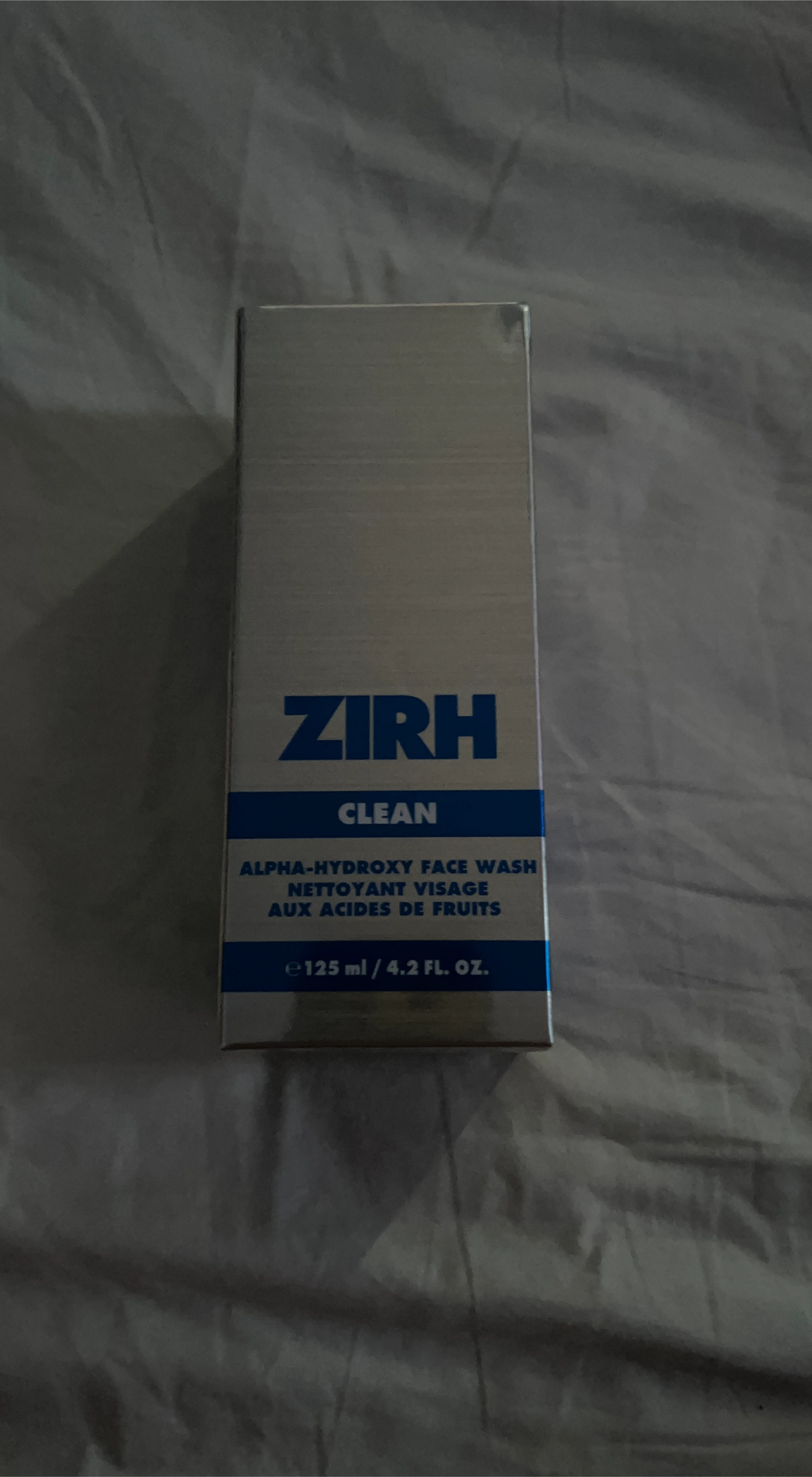 ZIRH Clean Alpha-Hydroxy Face Wash (4.2 fl oz)
