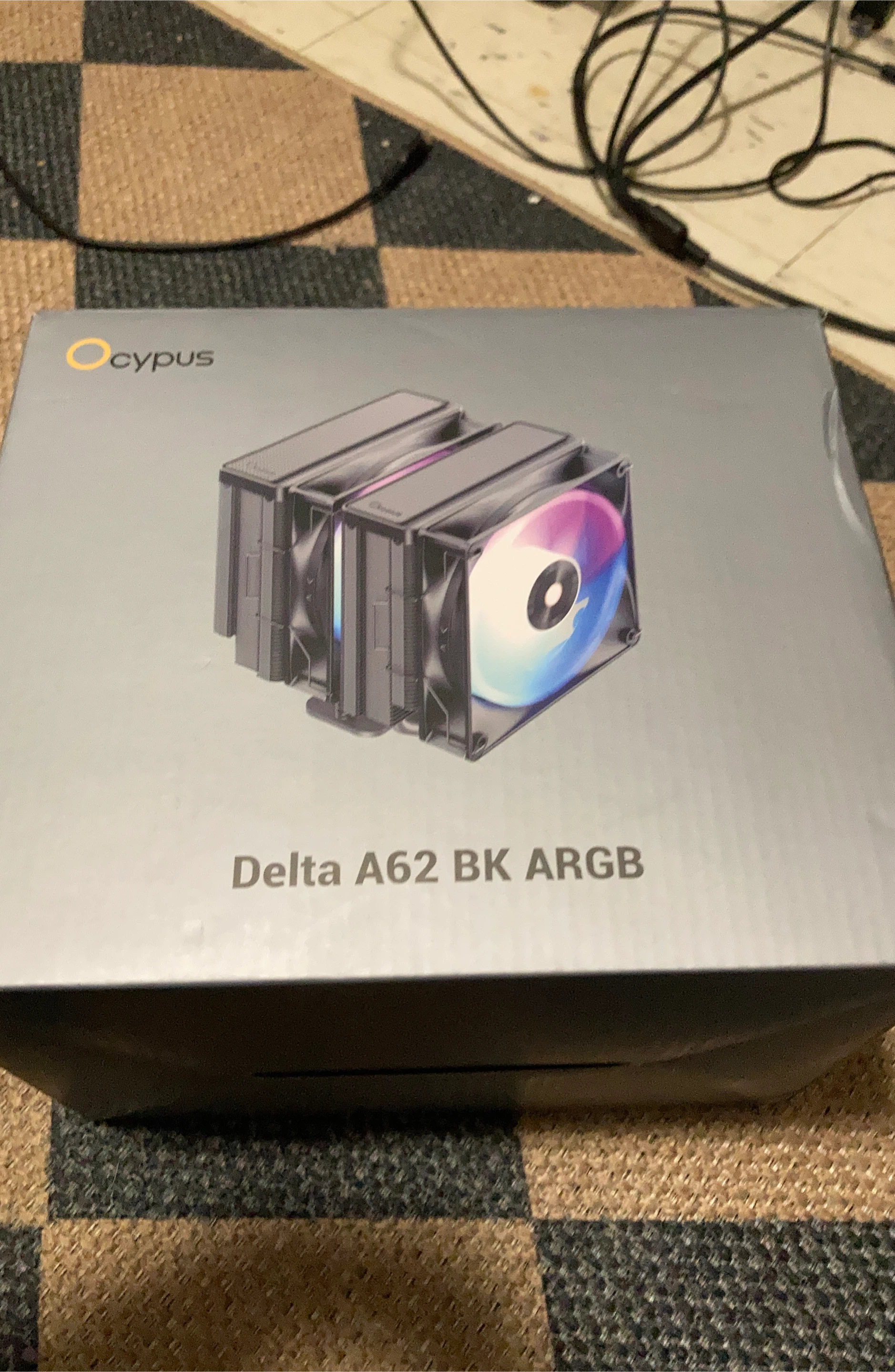 Ocyprus Delta A62 BK ARGB CPU Cooler - New