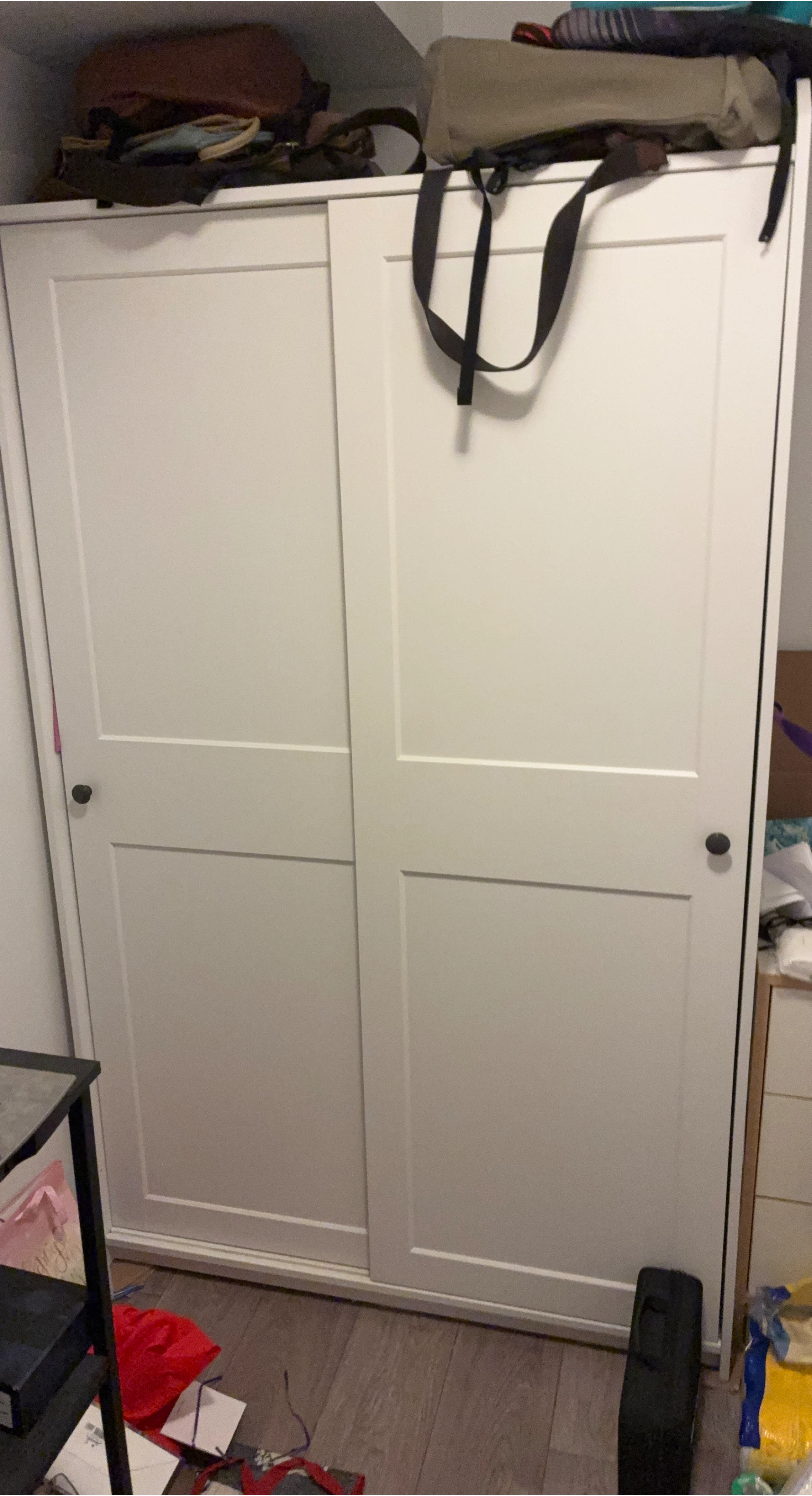 IKEA Hauga Wardrobe - White