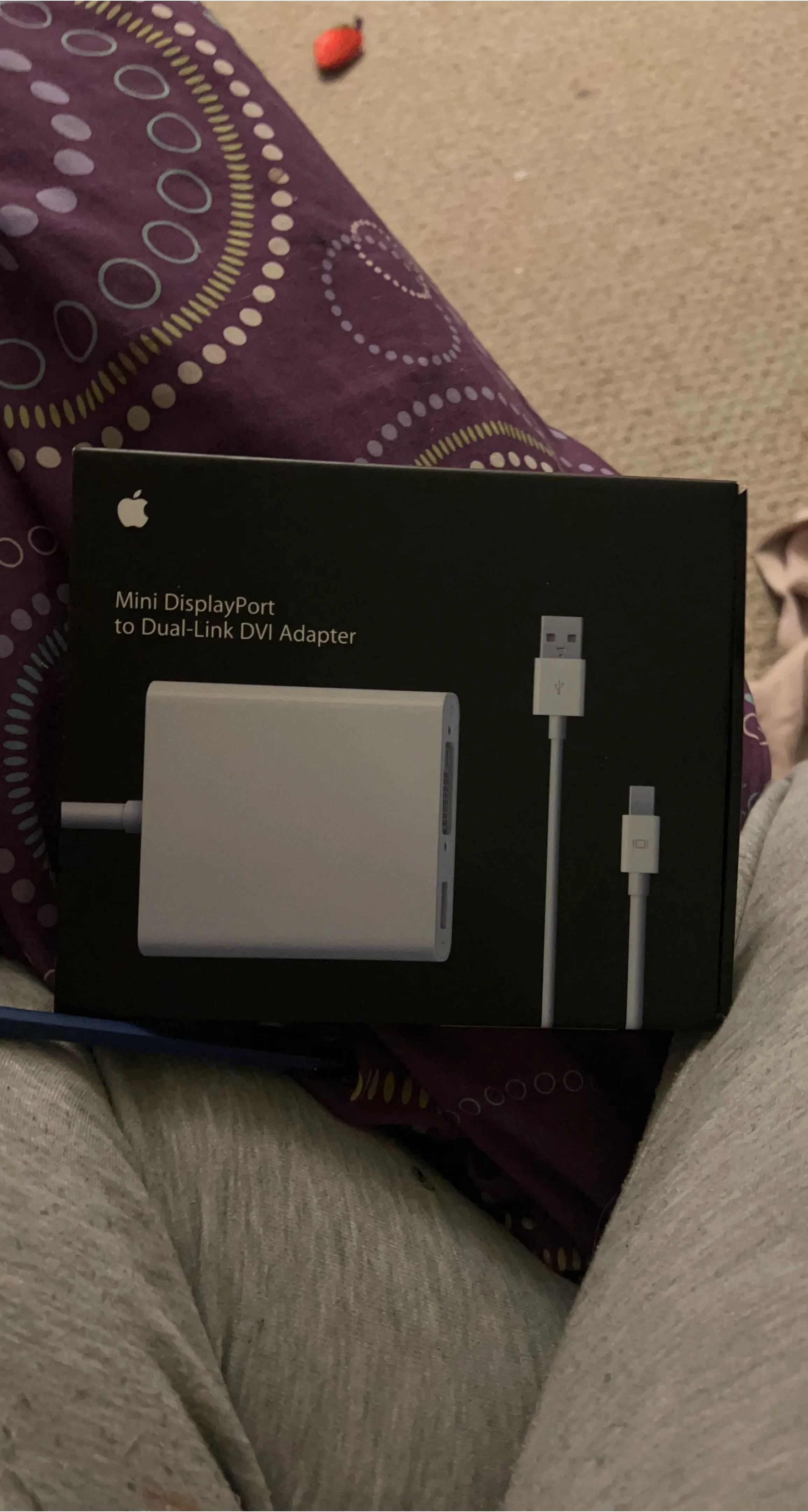 Apple Mini DisplayPort to Dual-Link DVI Adapter