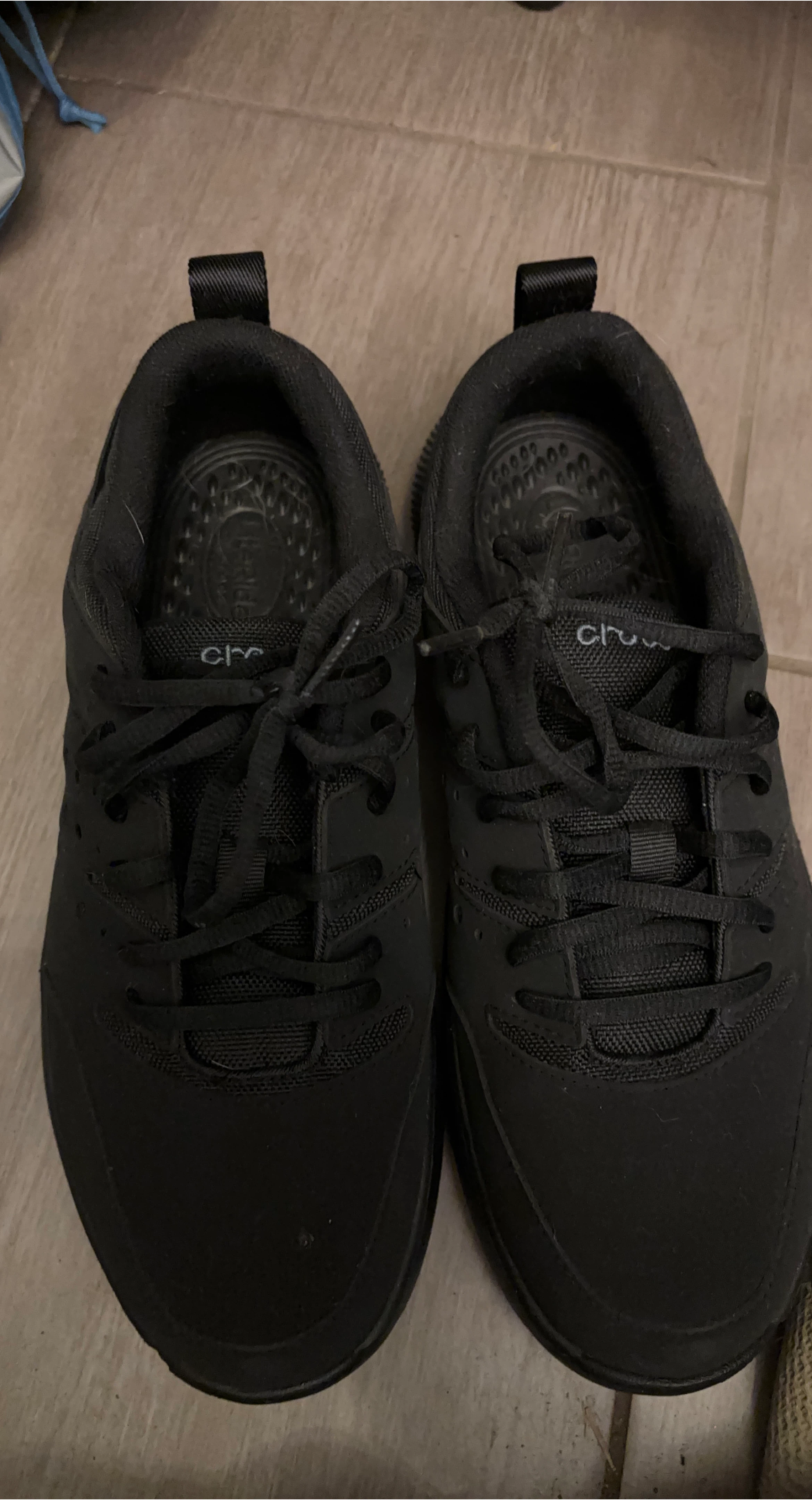 Crocs Black Sneakers