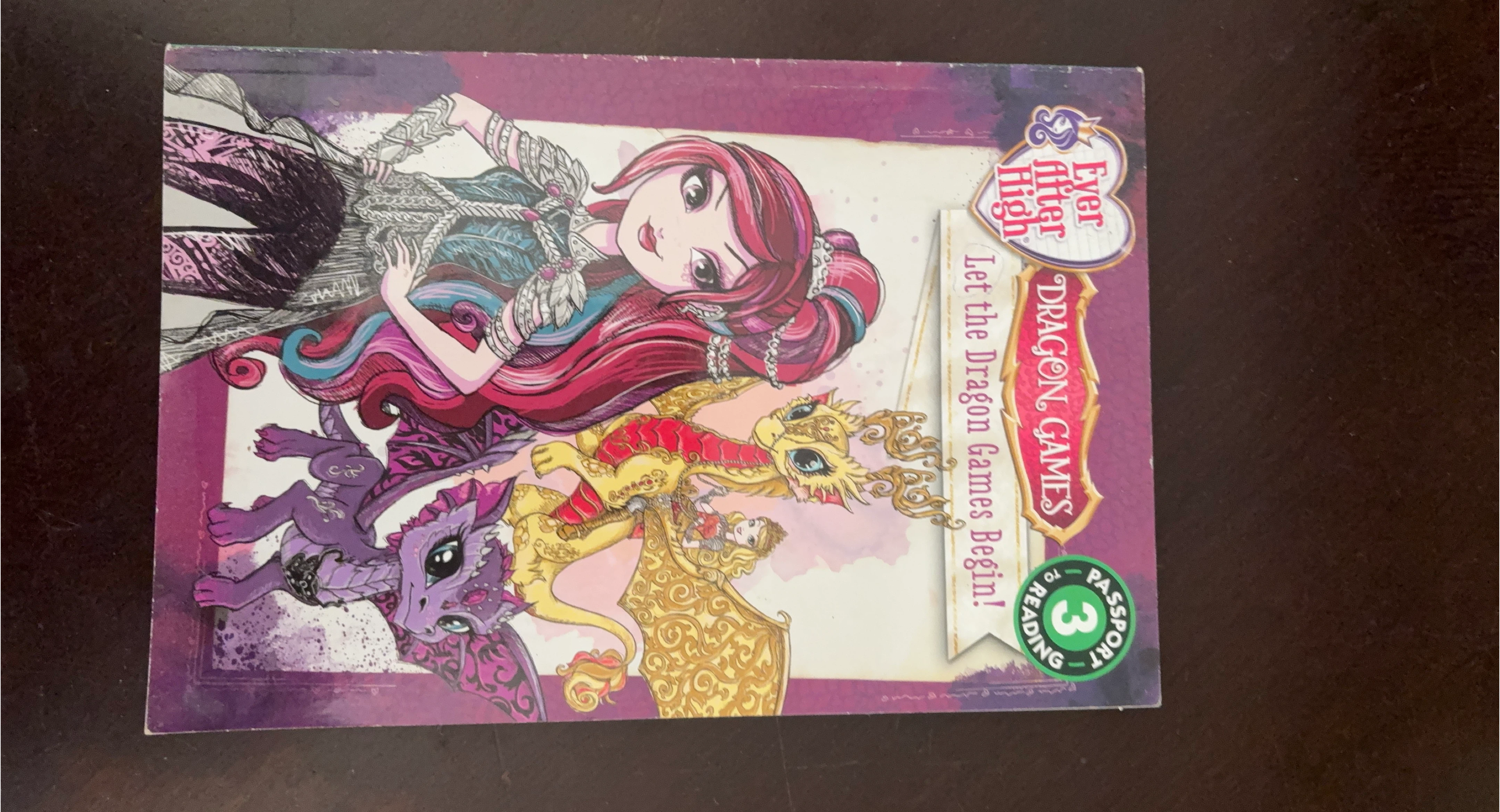 Ever After High: Dragon Games Book