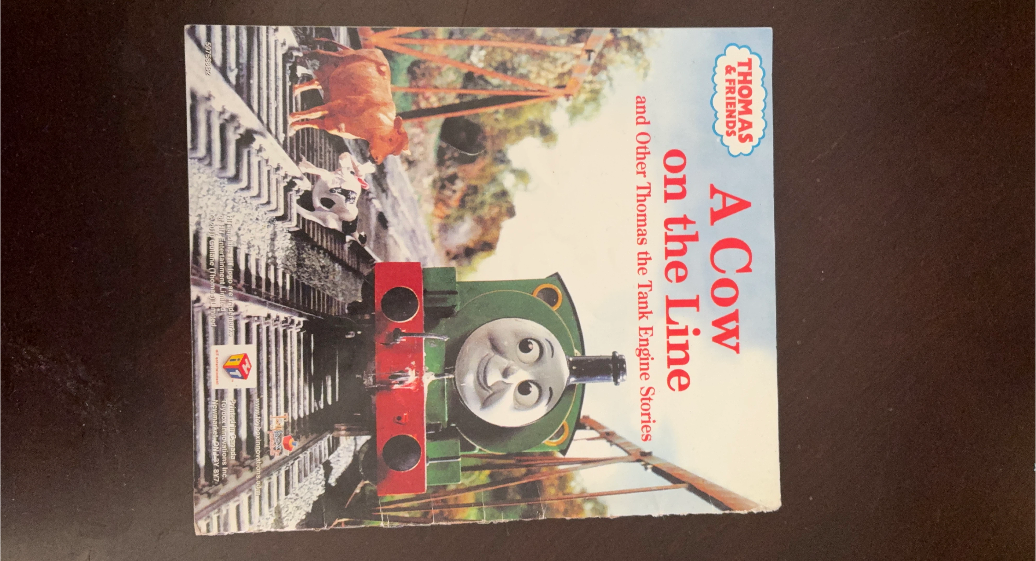 Thomas & Friends: A Cow on the Line Book