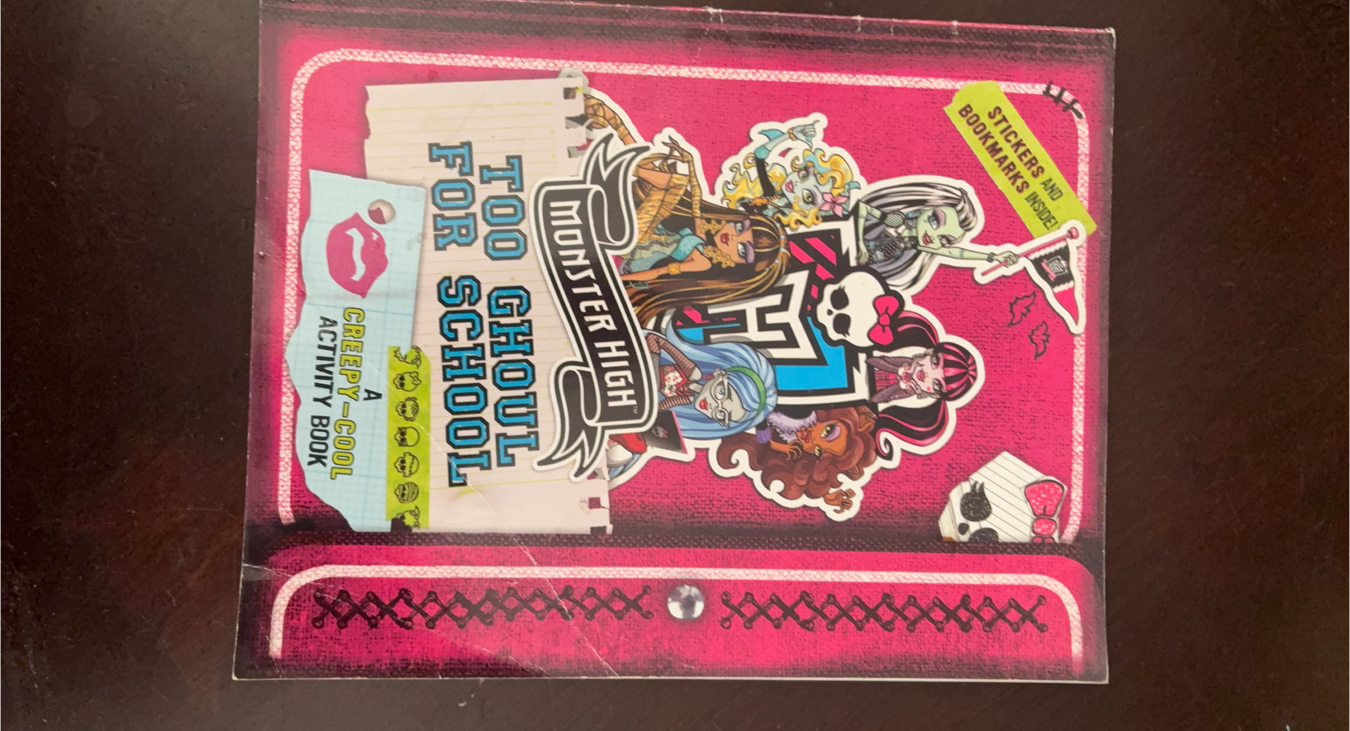 Monster High Activity Book - Stickers & Bookmarks