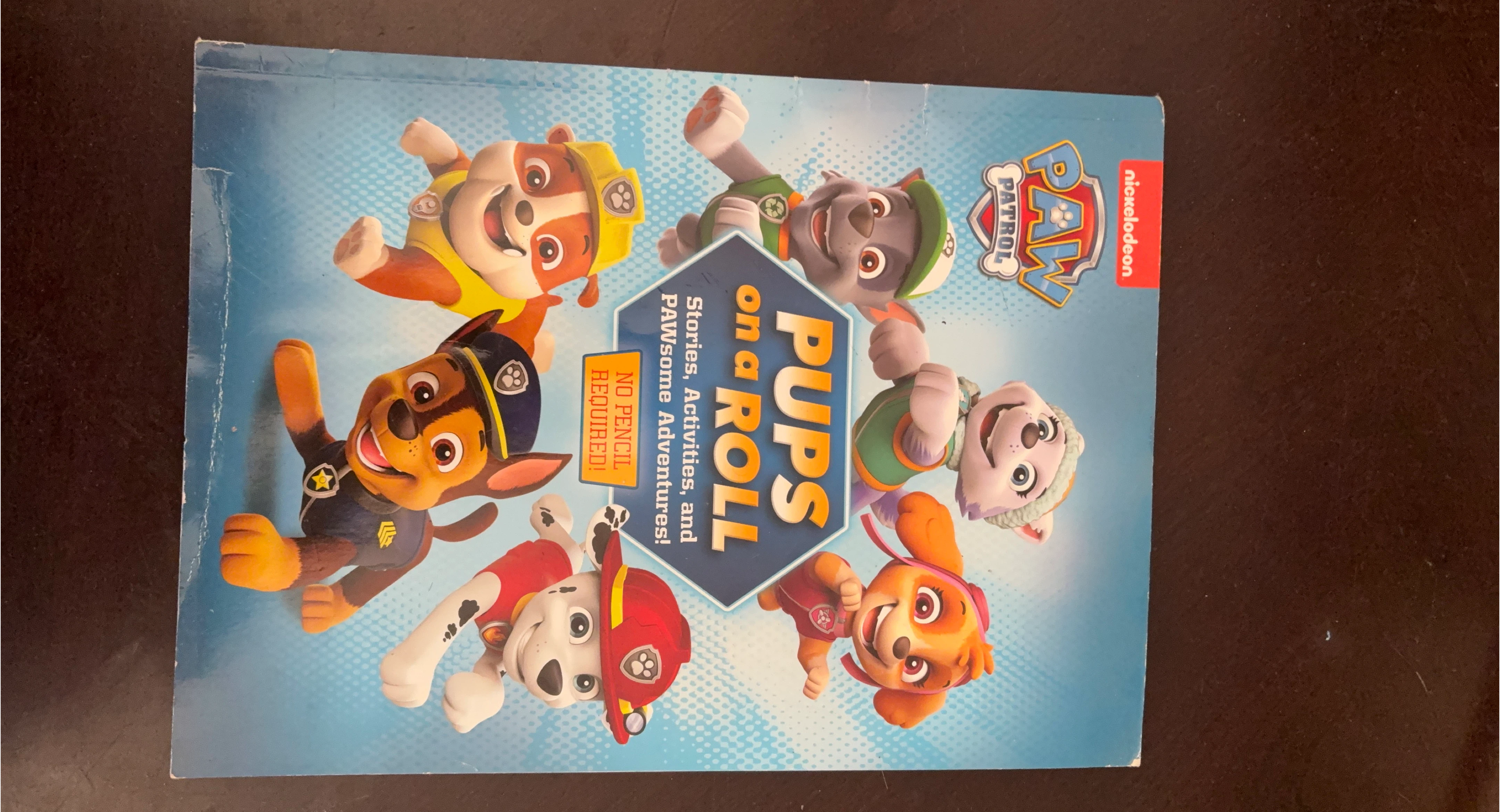 Paw Patrol Pups on a Roll Activity Book