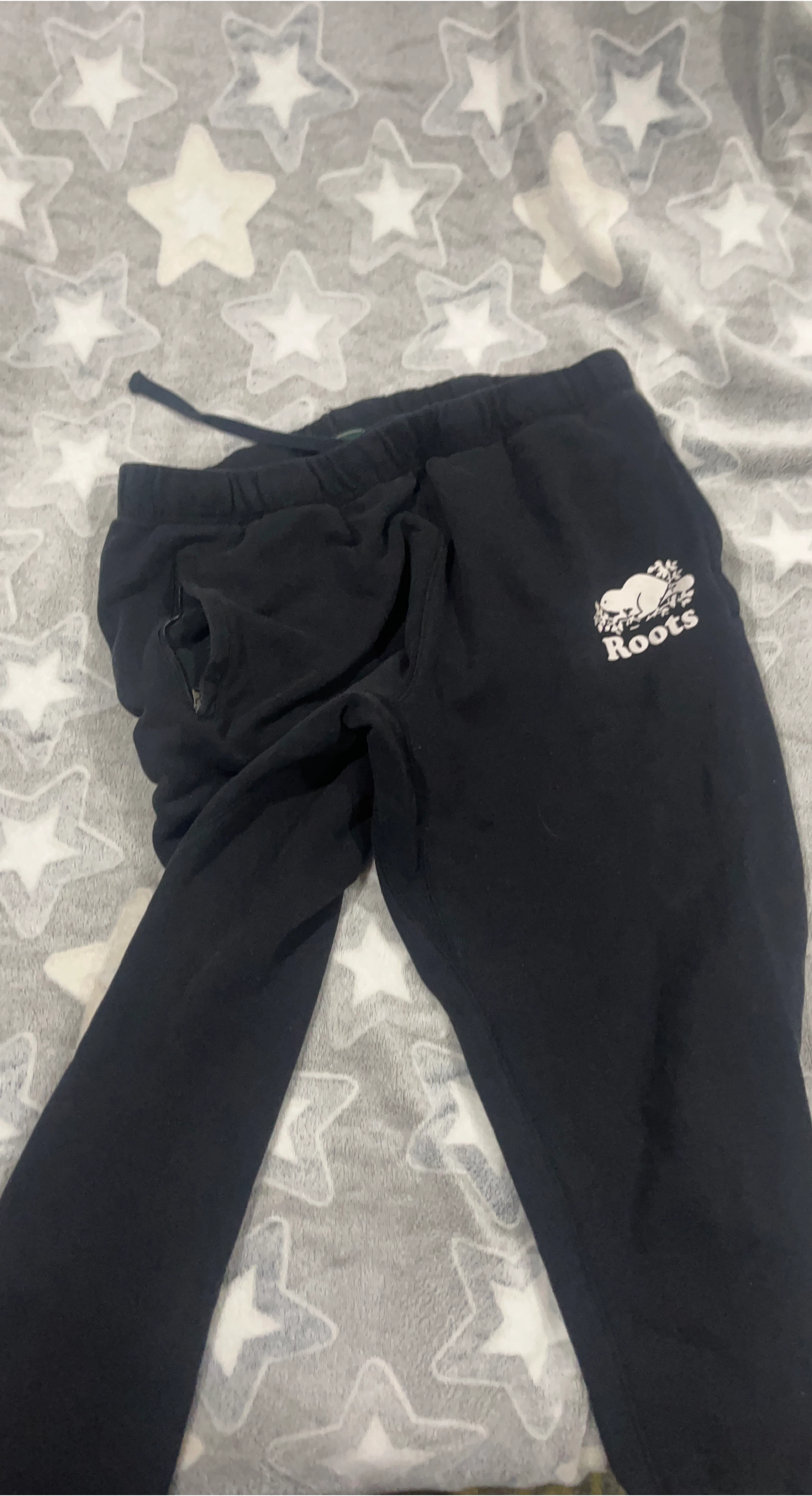 Roots Black Sweatpants