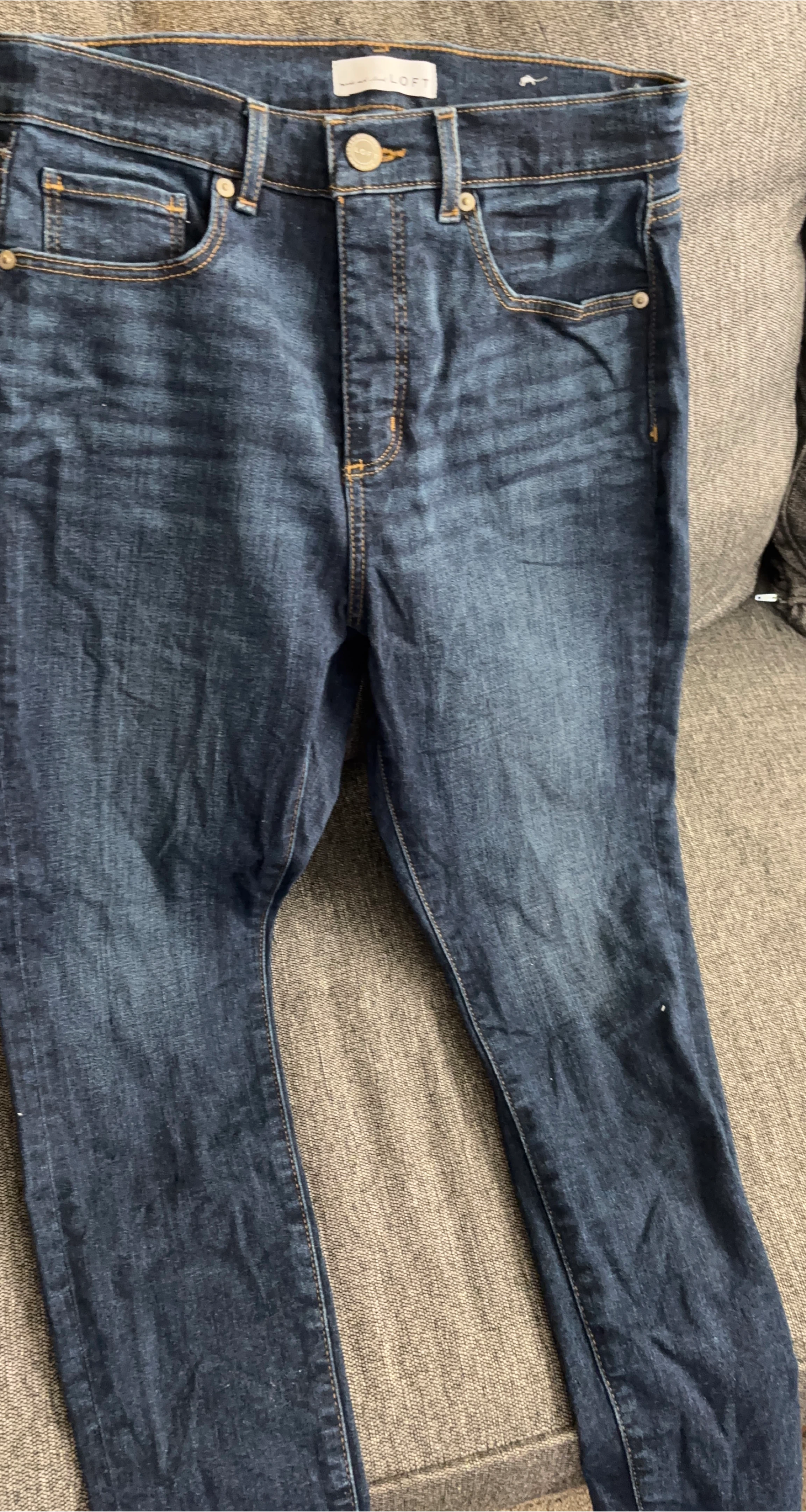 LOFT Sustainable Style Skinny Jeans - Size 29 thumbnail