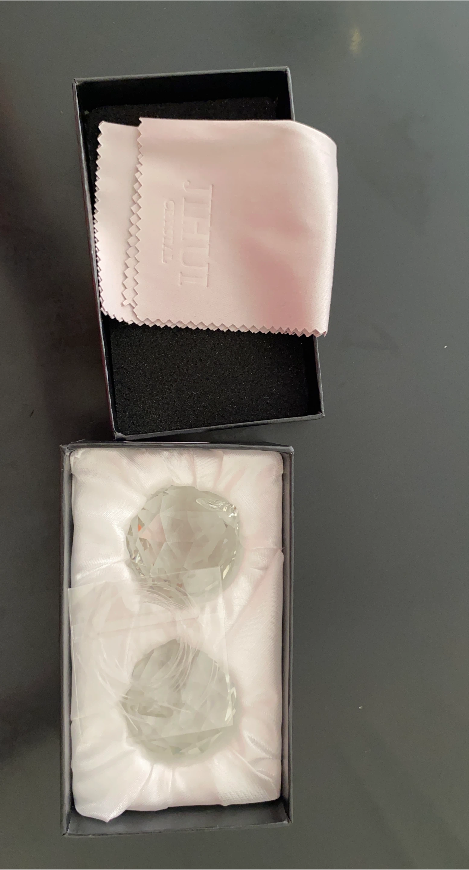 JIHUI Crystal ball prism pendant