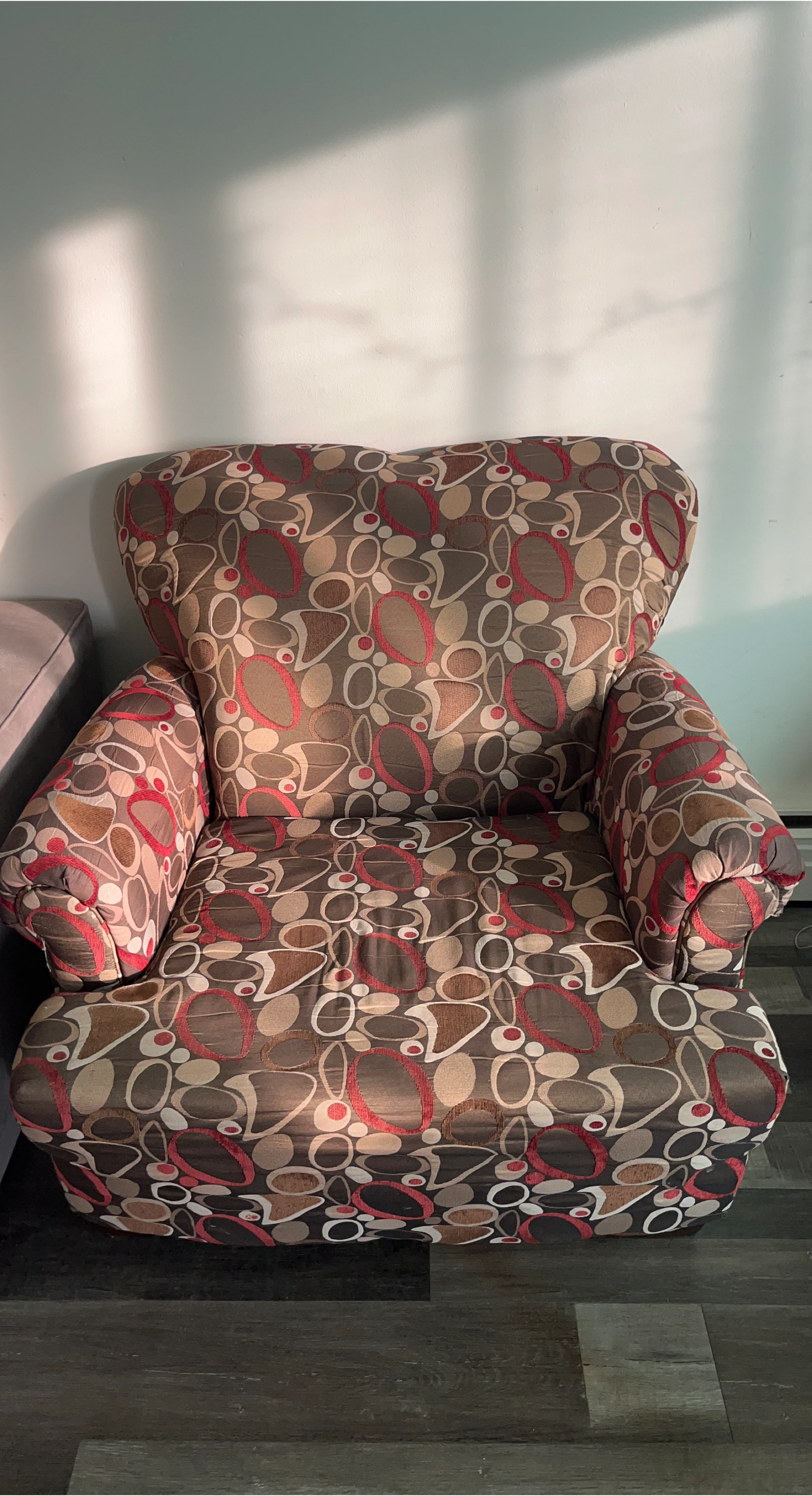 Patterned Armchair