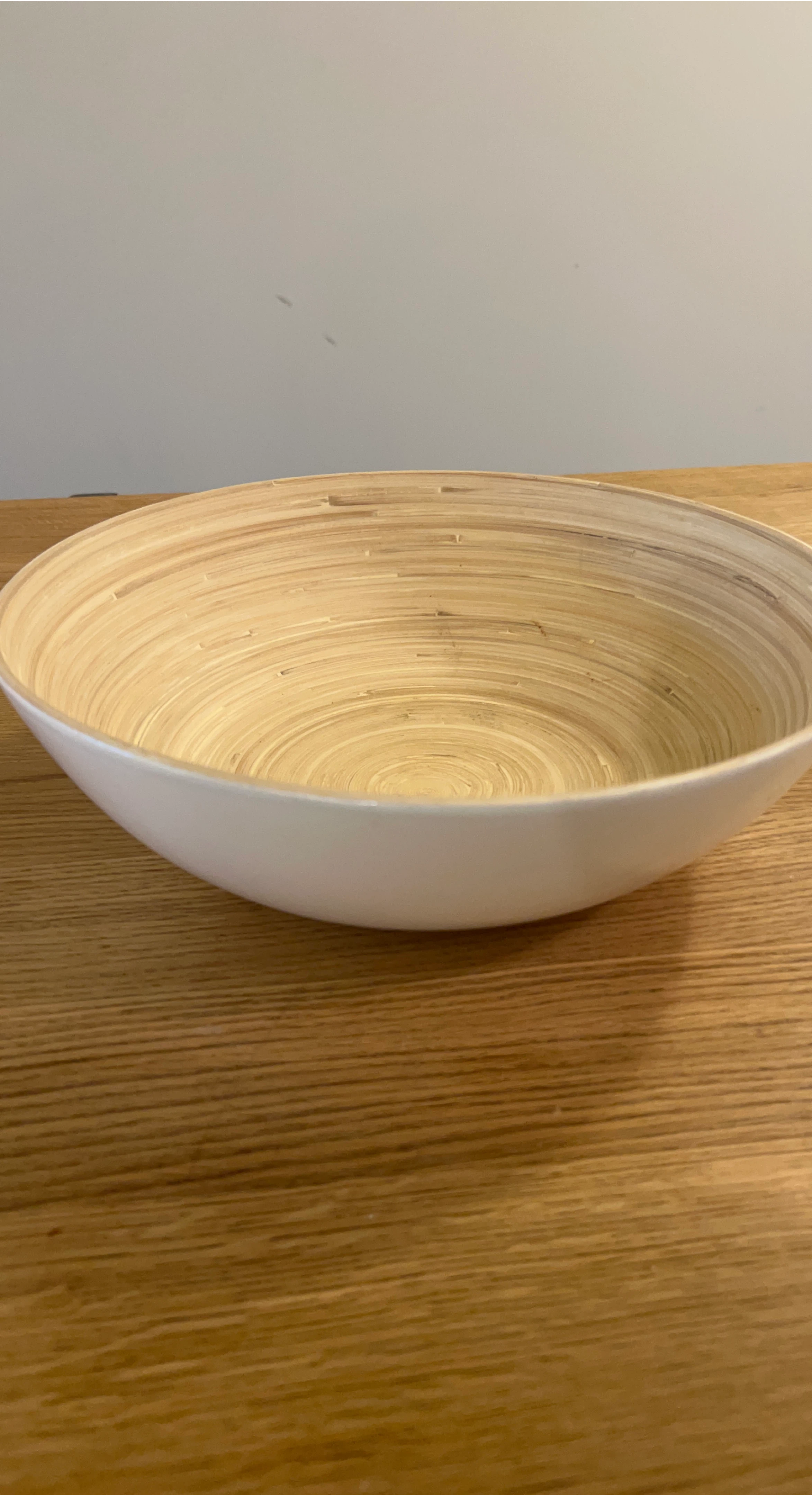 Serving Bowl - Bamboo/White 11 3/4" image indicator(2)