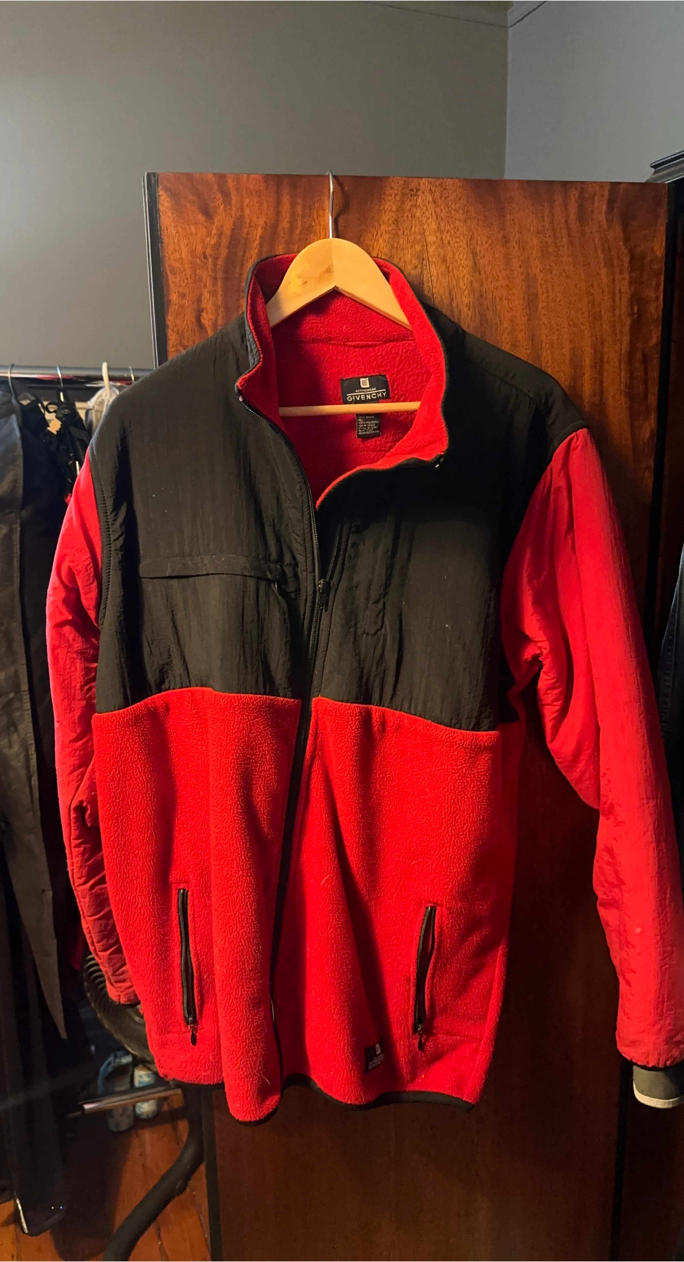 Givenchy Activewear Fleece Jacket - Size M thumbnail