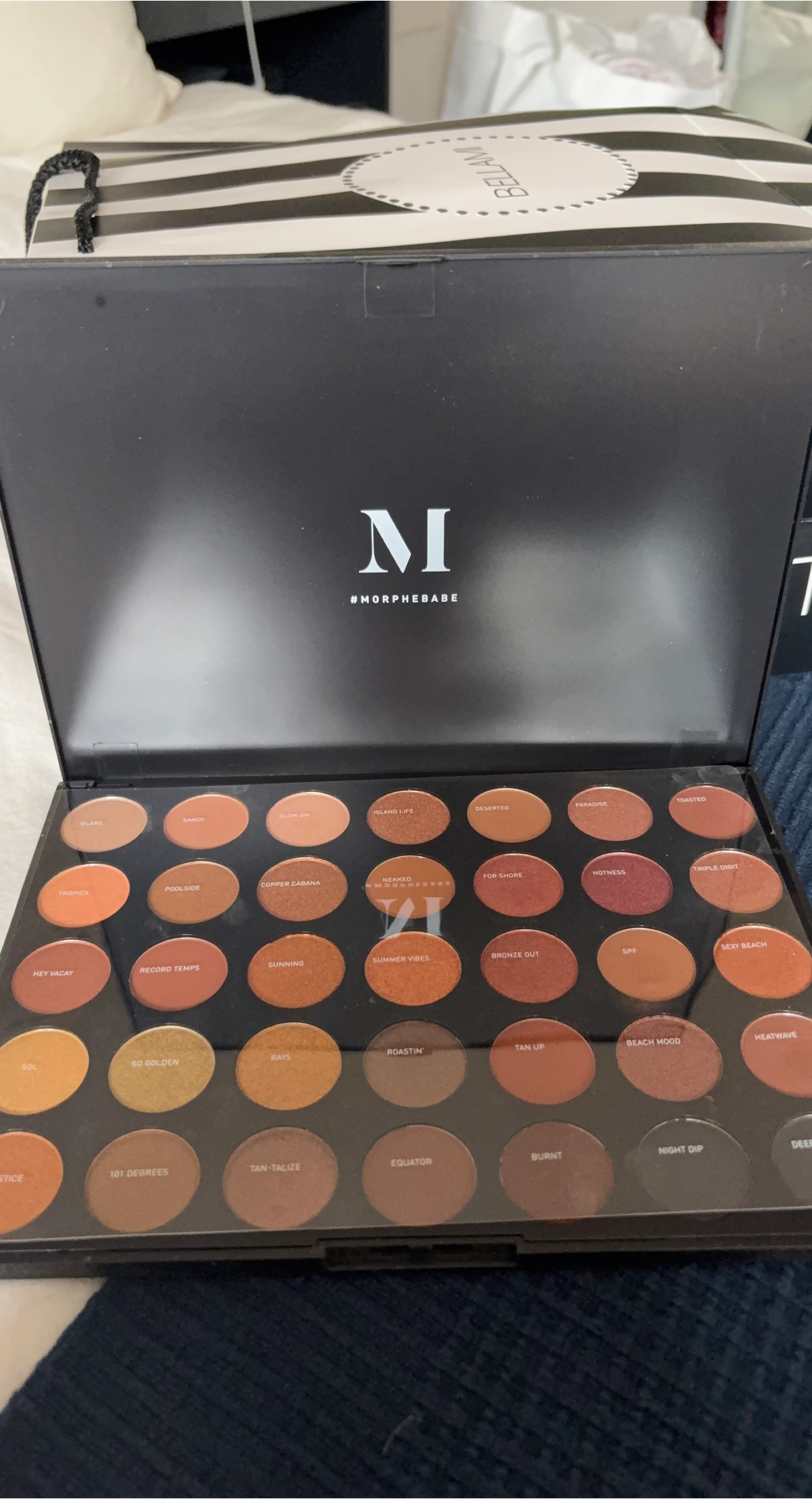 Morphe Bronze Goals Eyeshadow Palette