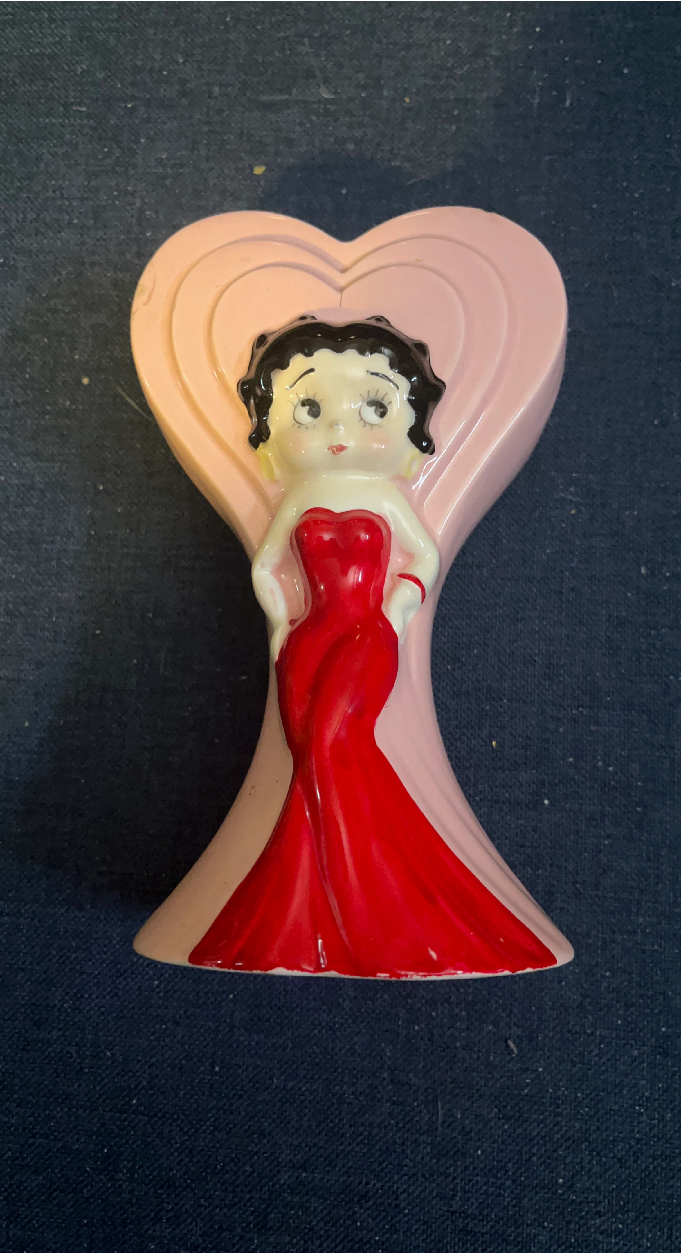 Vintage Betty Boop Figurine/Vase, KFS 1985