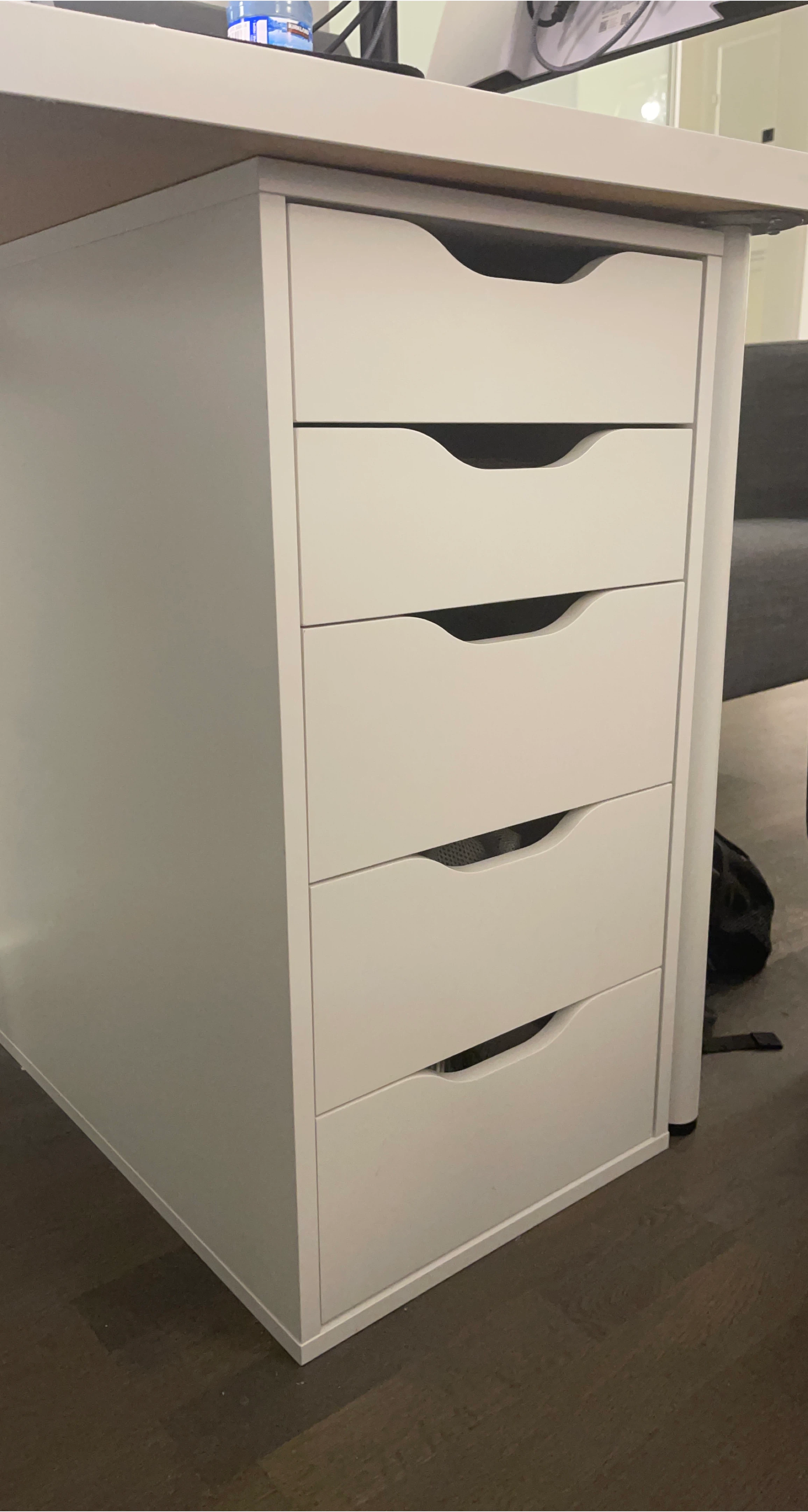 IKEA Alex White Drawer Unit - photo 2