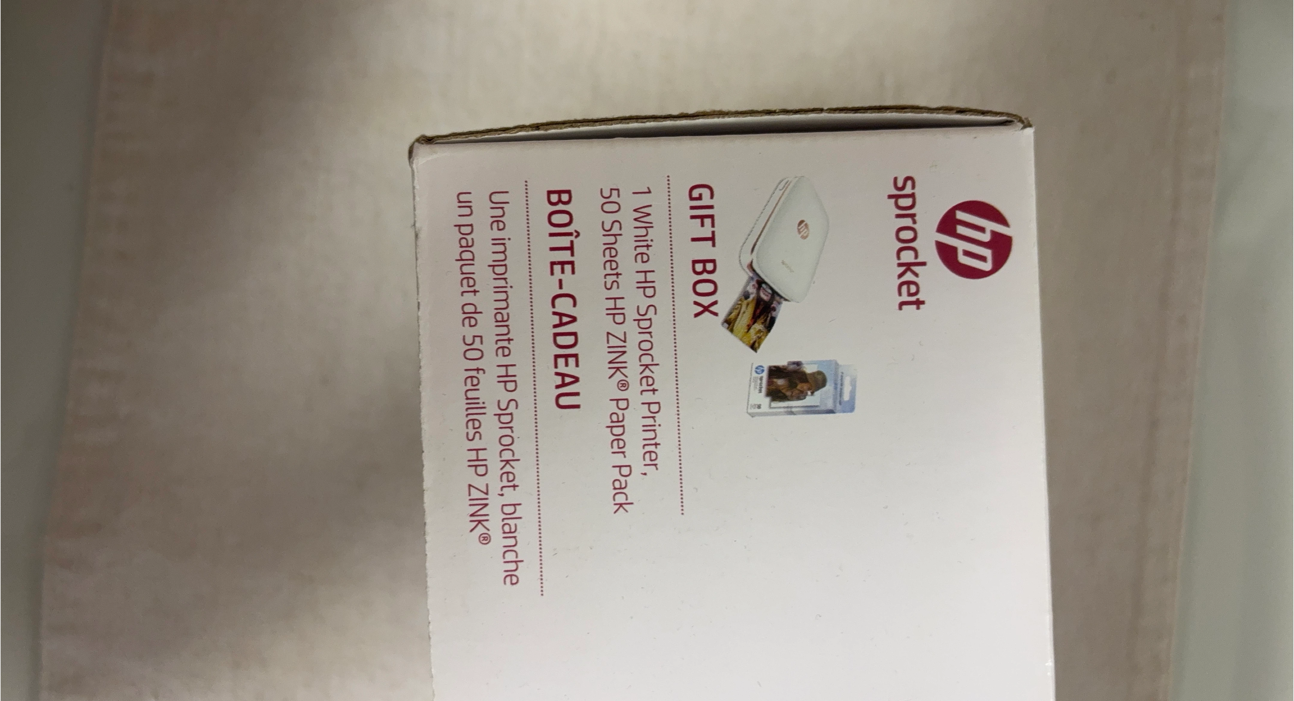 New HP Sprocket Printer Gift Box