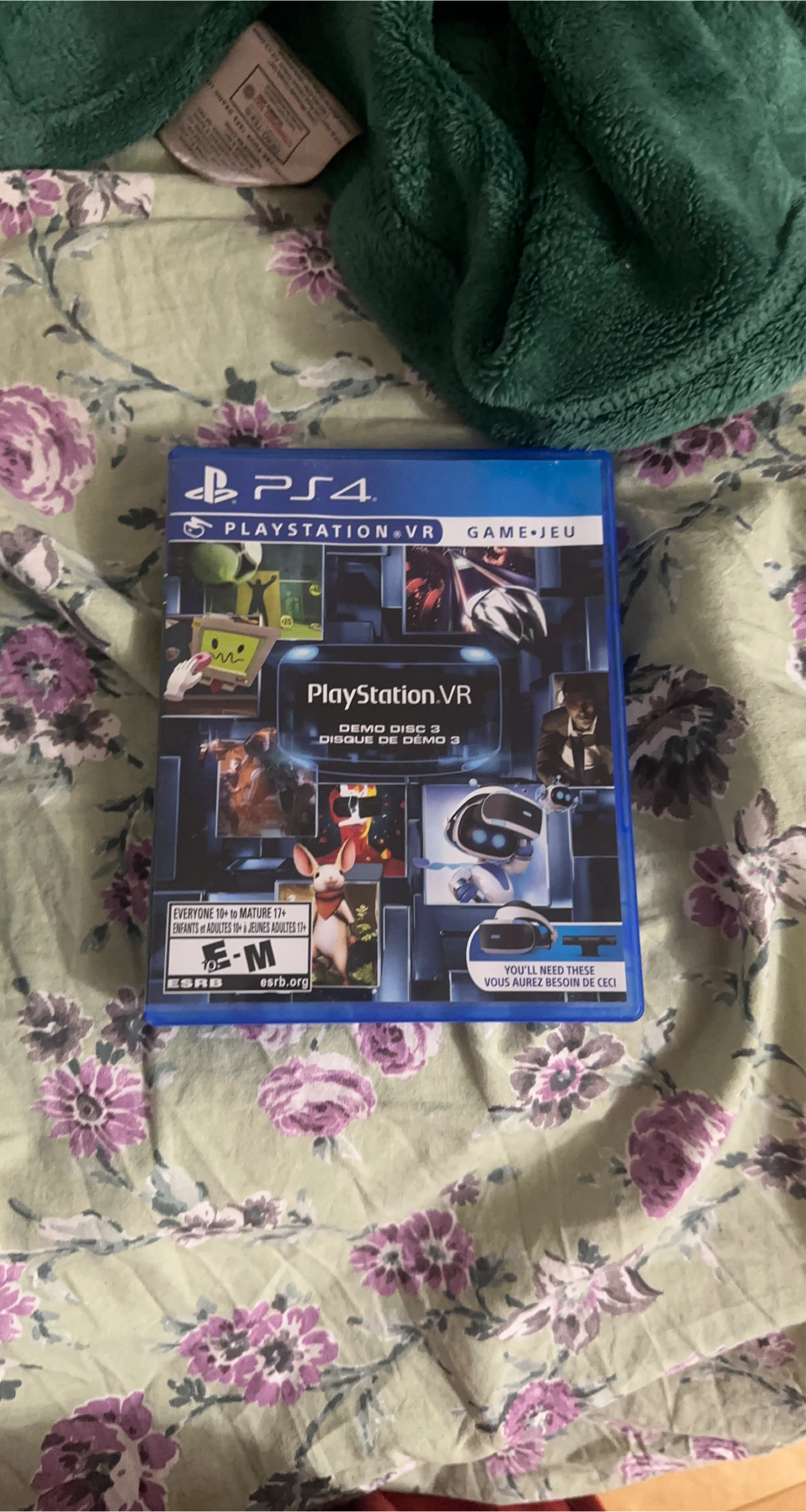 PS4 PlayStation VR Demo Disc 3