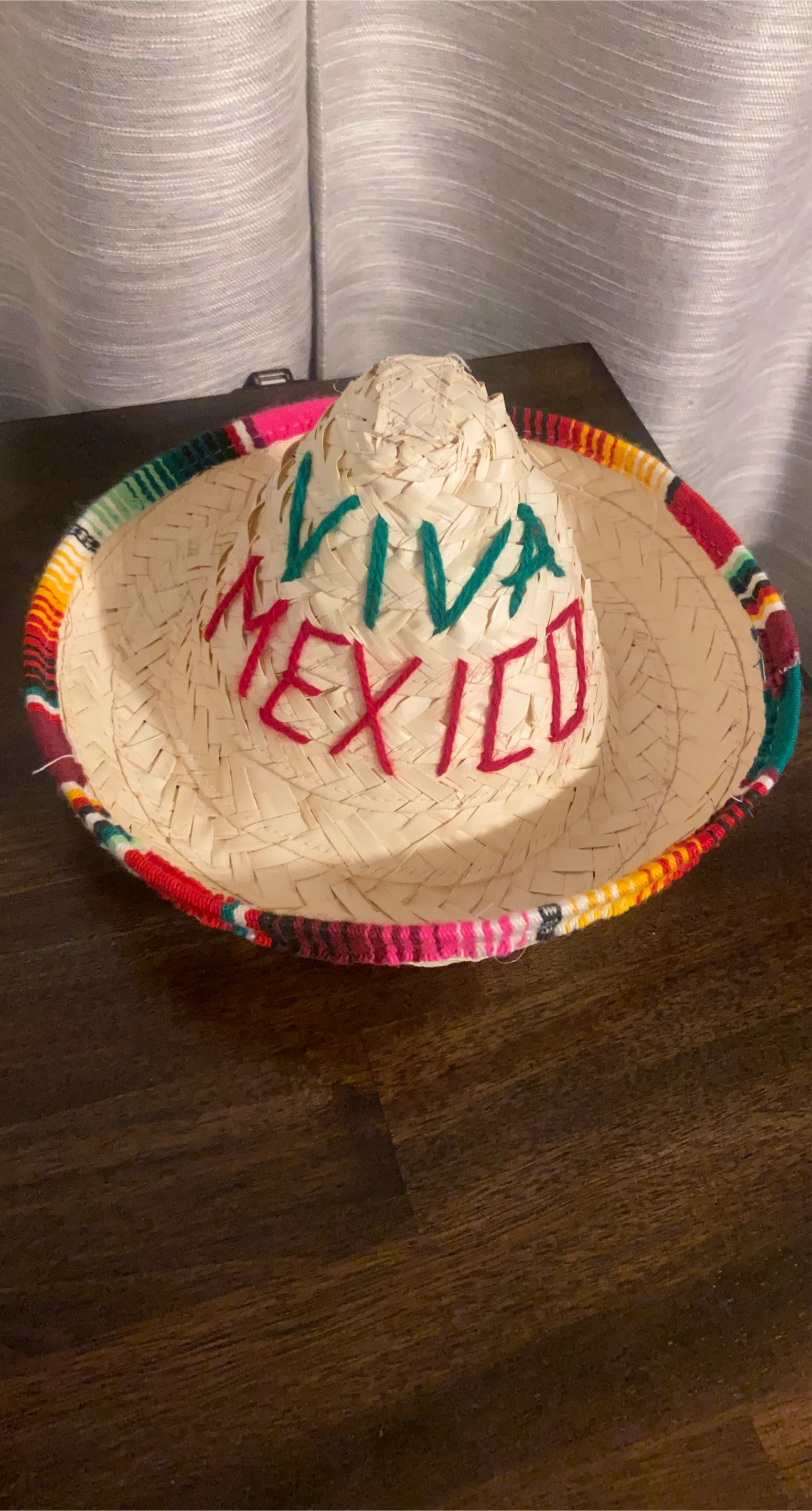 Viva Mexico Sombrero Straw Hat