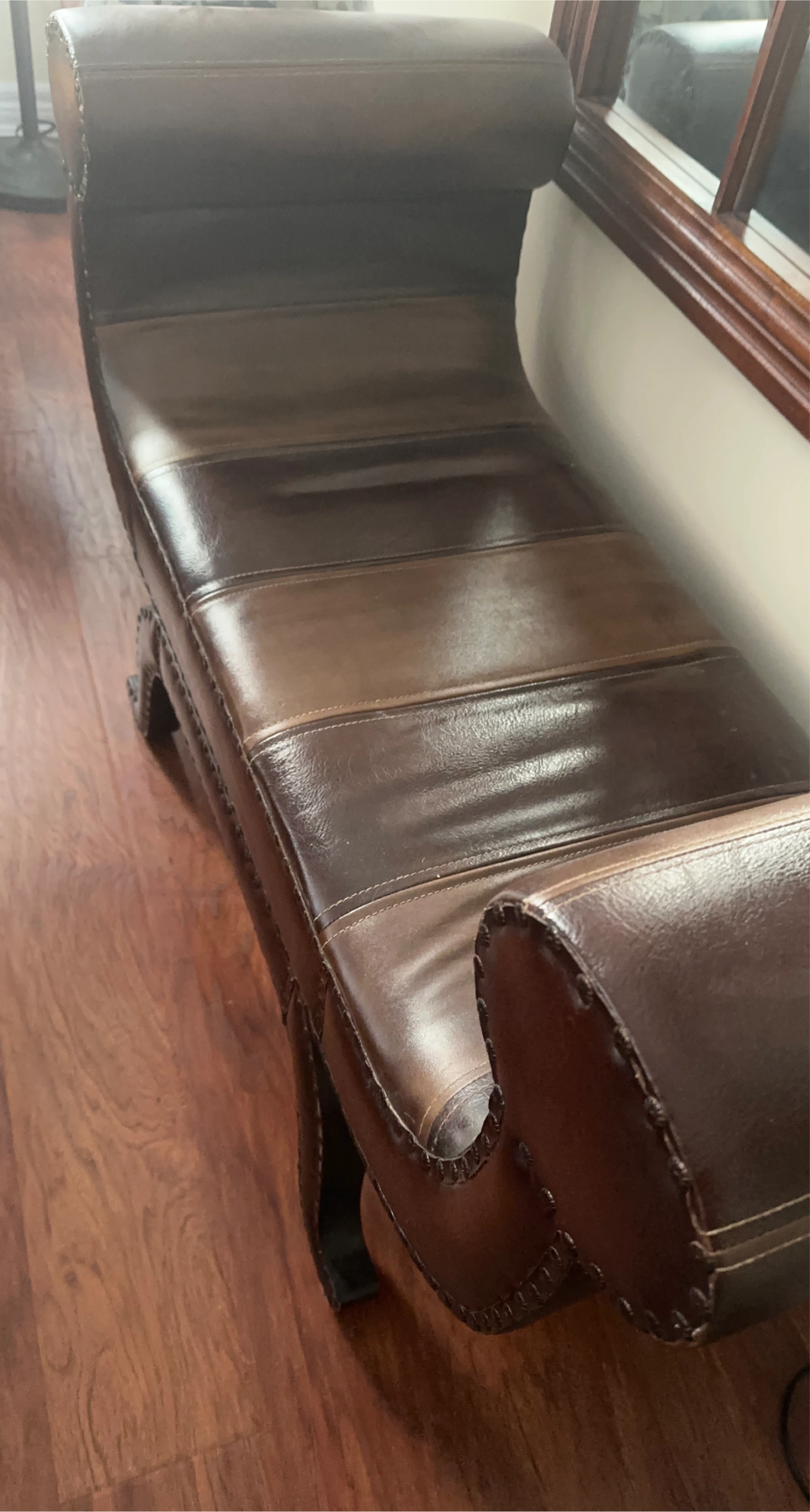 Leather Bench Seat