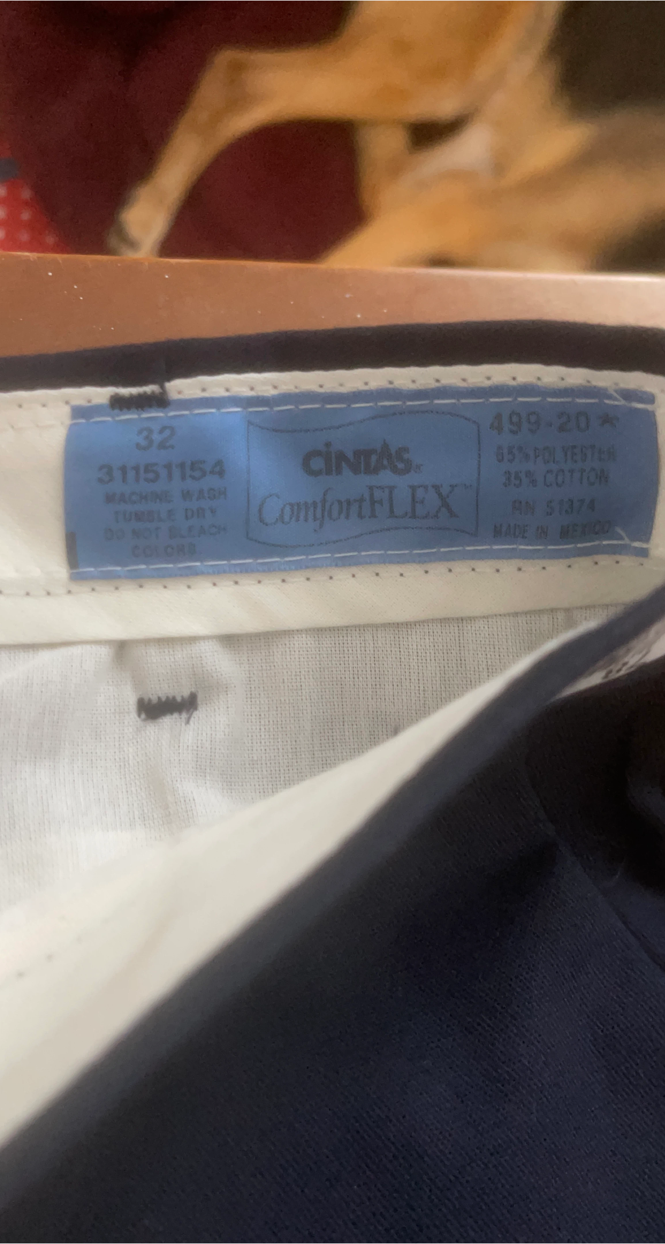 Cintas ComfortFlex Pants Size 32 image indicator(2)