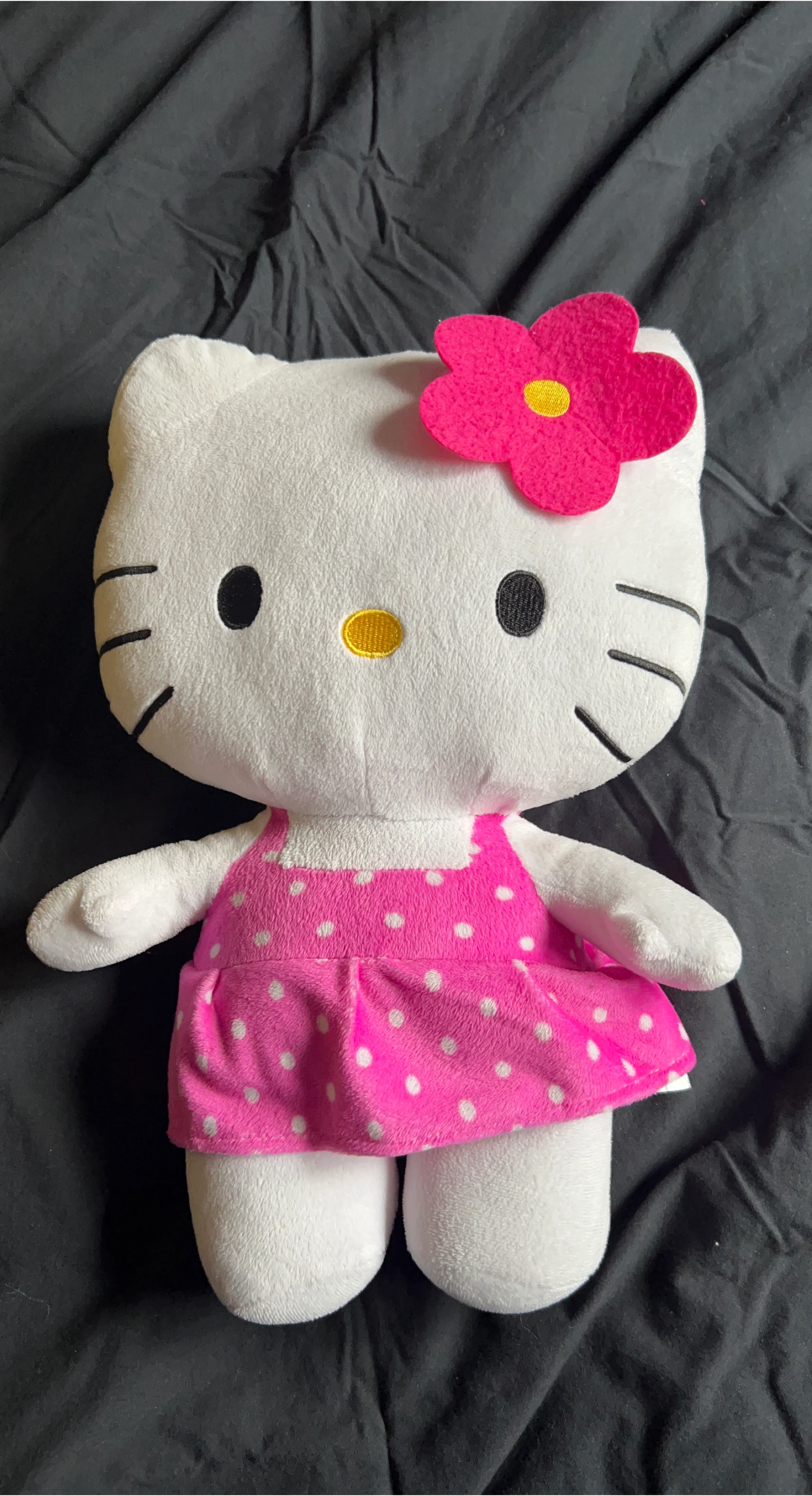 Hello Kitty Plush Doll with Pink Dress