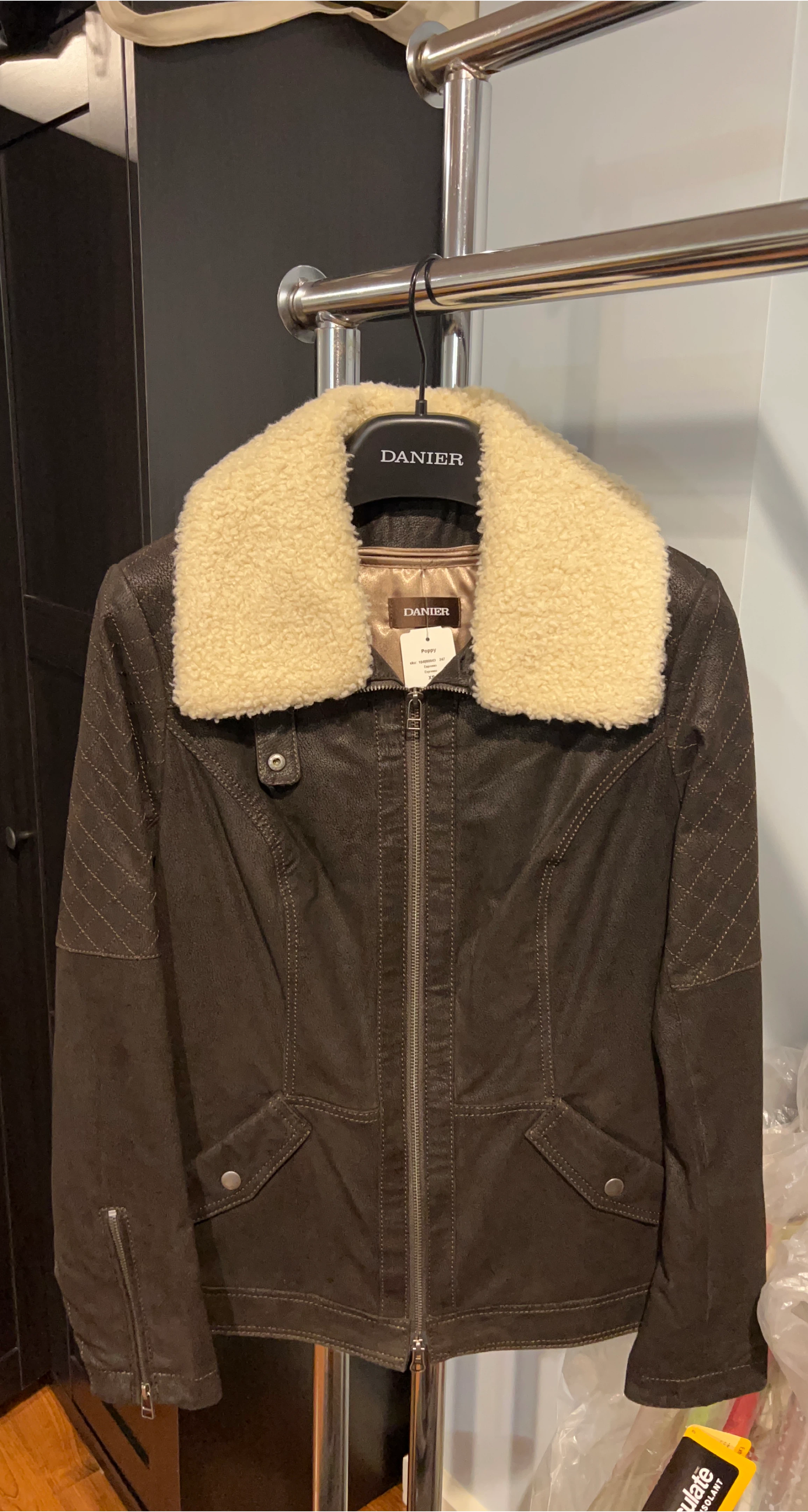 Danier Brown Leather Jacket